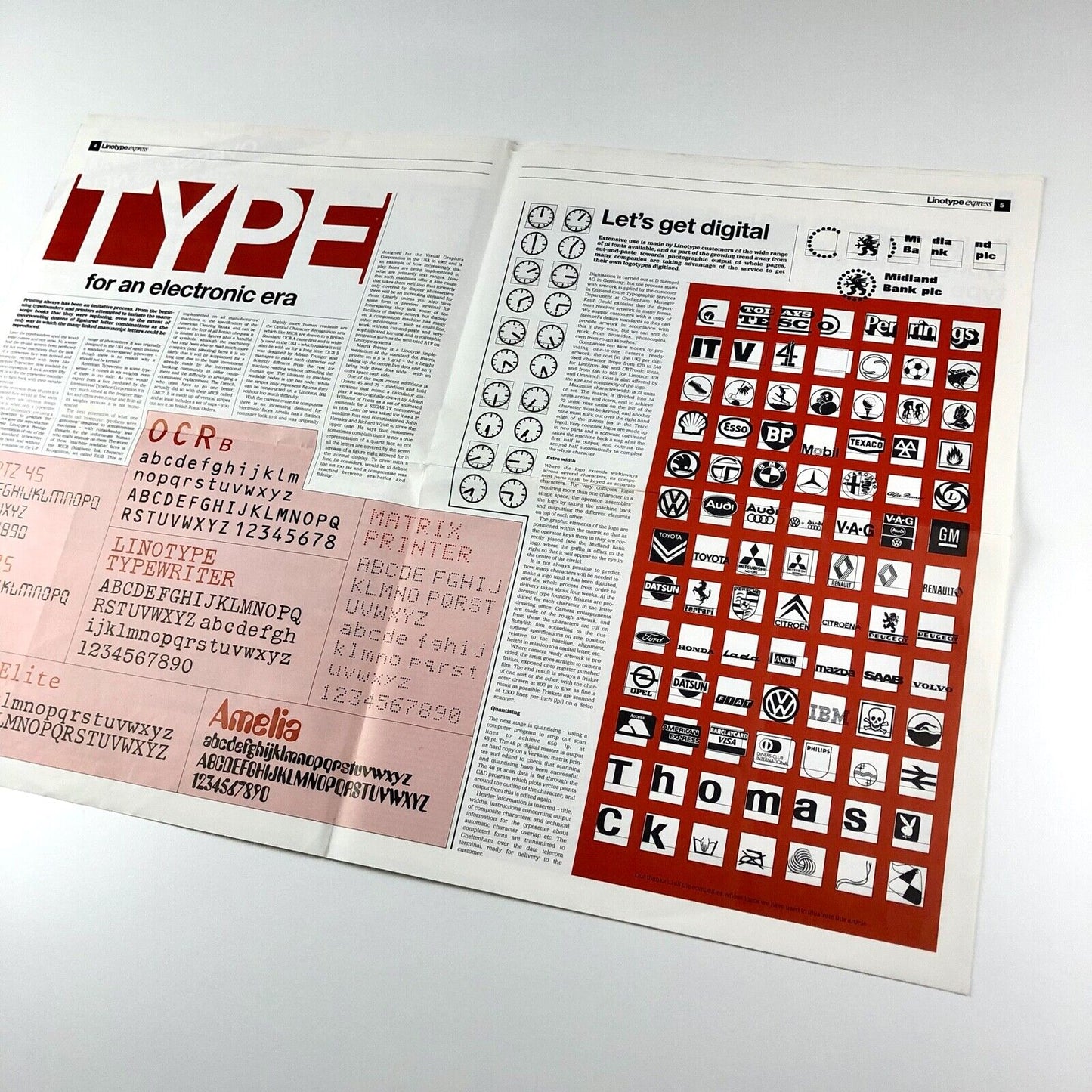 Linotype Express Summer 1984 Issue No 3 | Published by Linotype-Paul Ltd