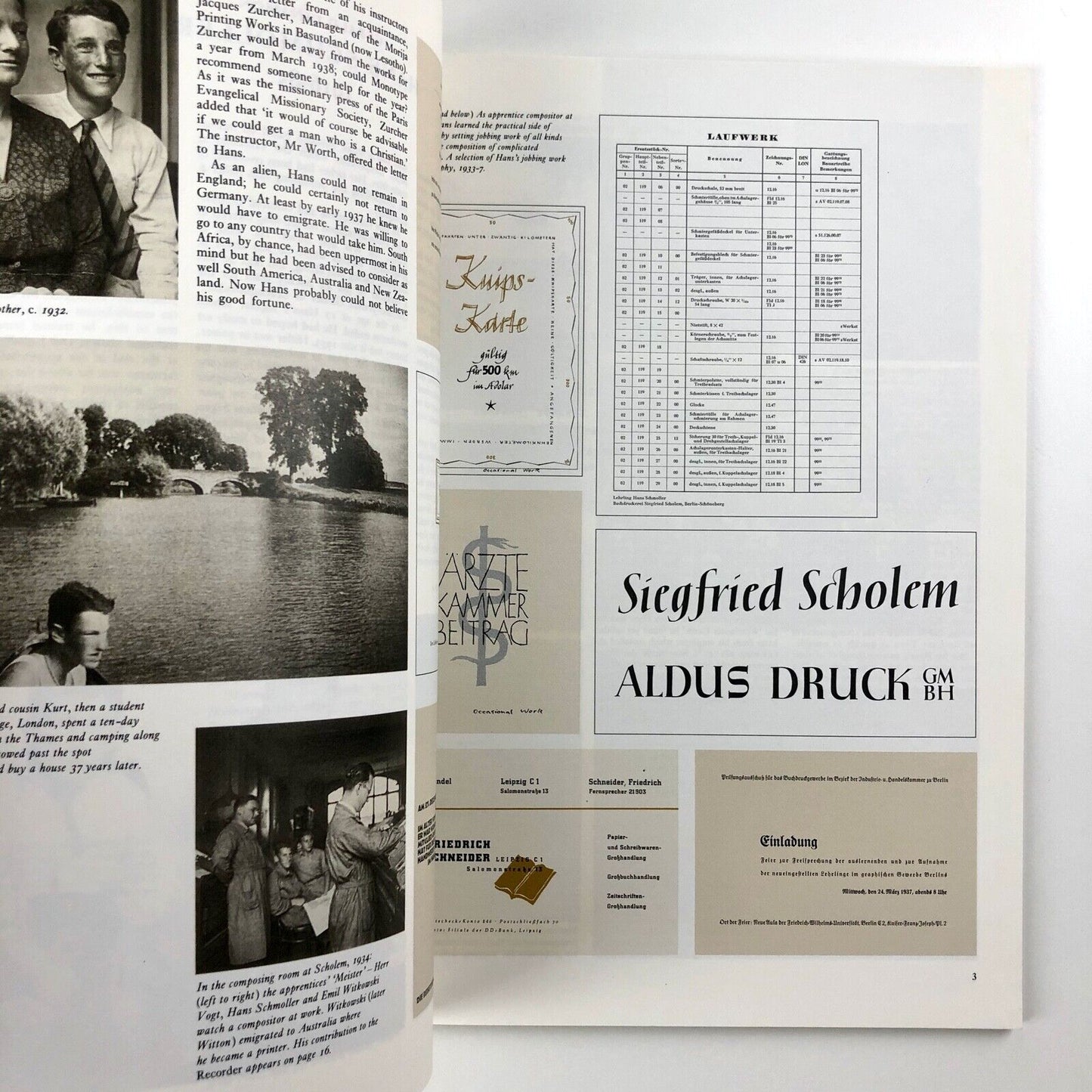 The Monotype Recorder | Hans Schmoller: Typographer | Number 6, April 1987