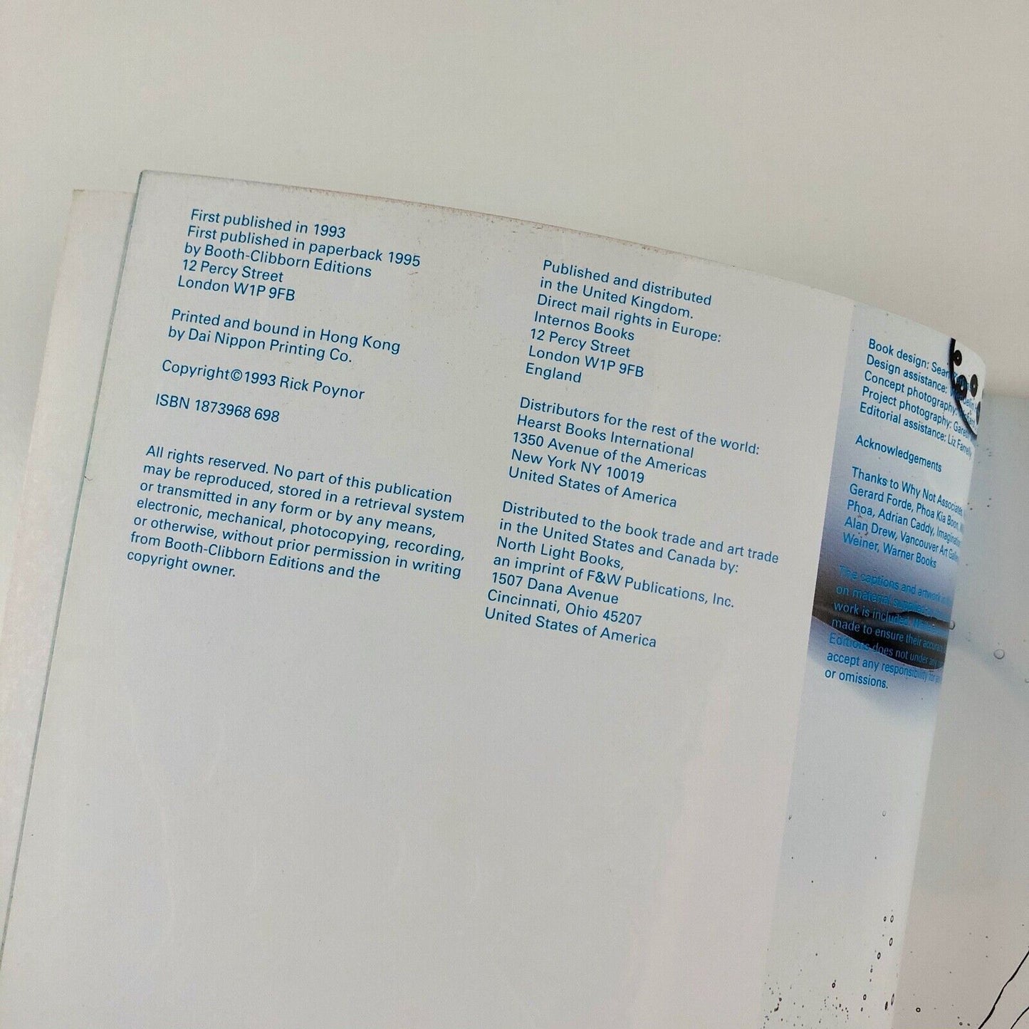 The Graphic Edge | Rick Poyner | Booth-Clibborn Editions, 1995