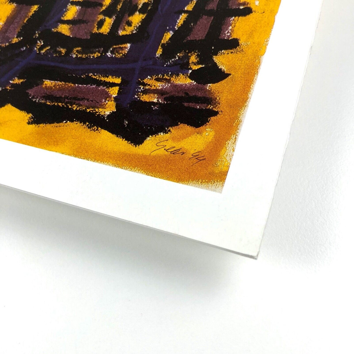 William Gear. A Golden Jubilee Exhibition – folding card | The Redfern Gallery 1997