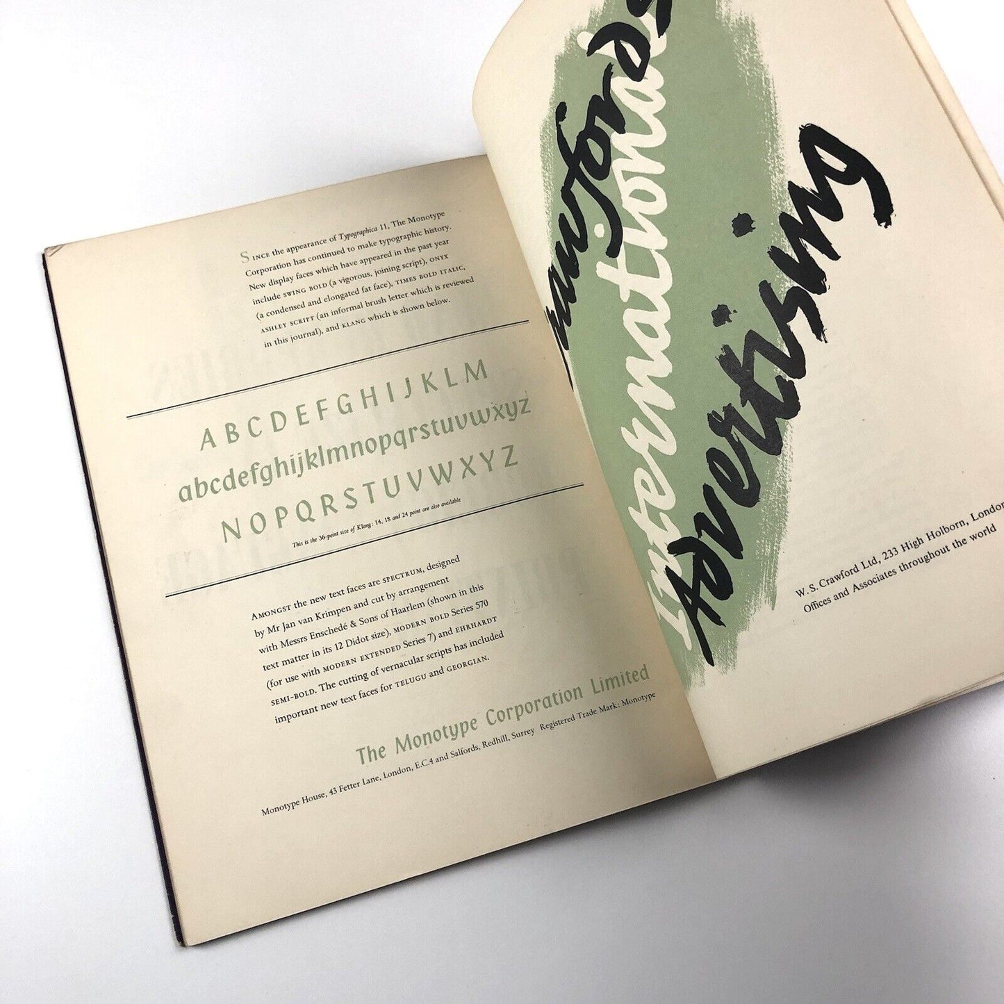 Typographica 12 (Old Series) edited by Herbert Spencer | Lund Humphries, 1956