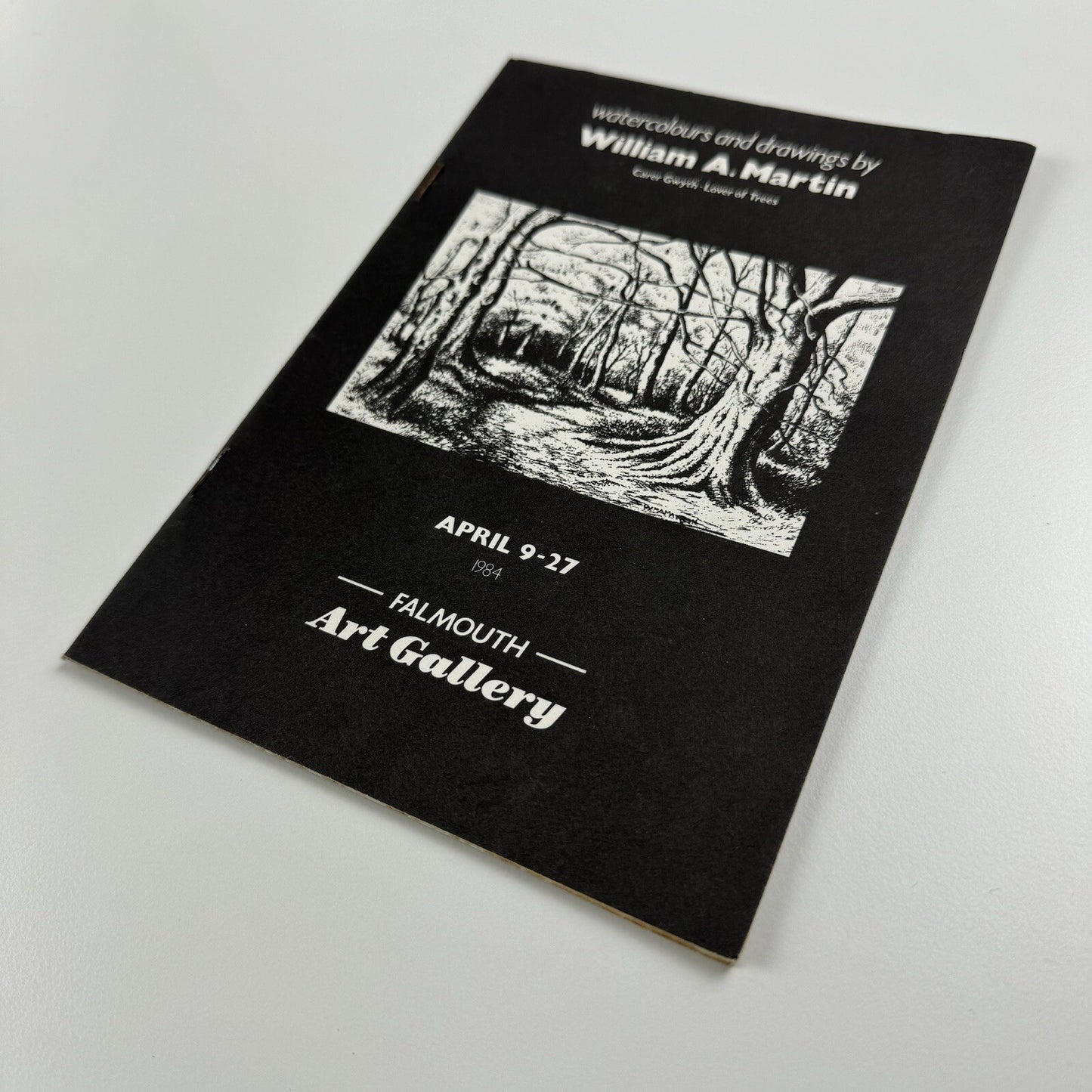 Watercolours and drawings by William. A. Martin | Falmouth Art Gallery catalogue booklet, 1984