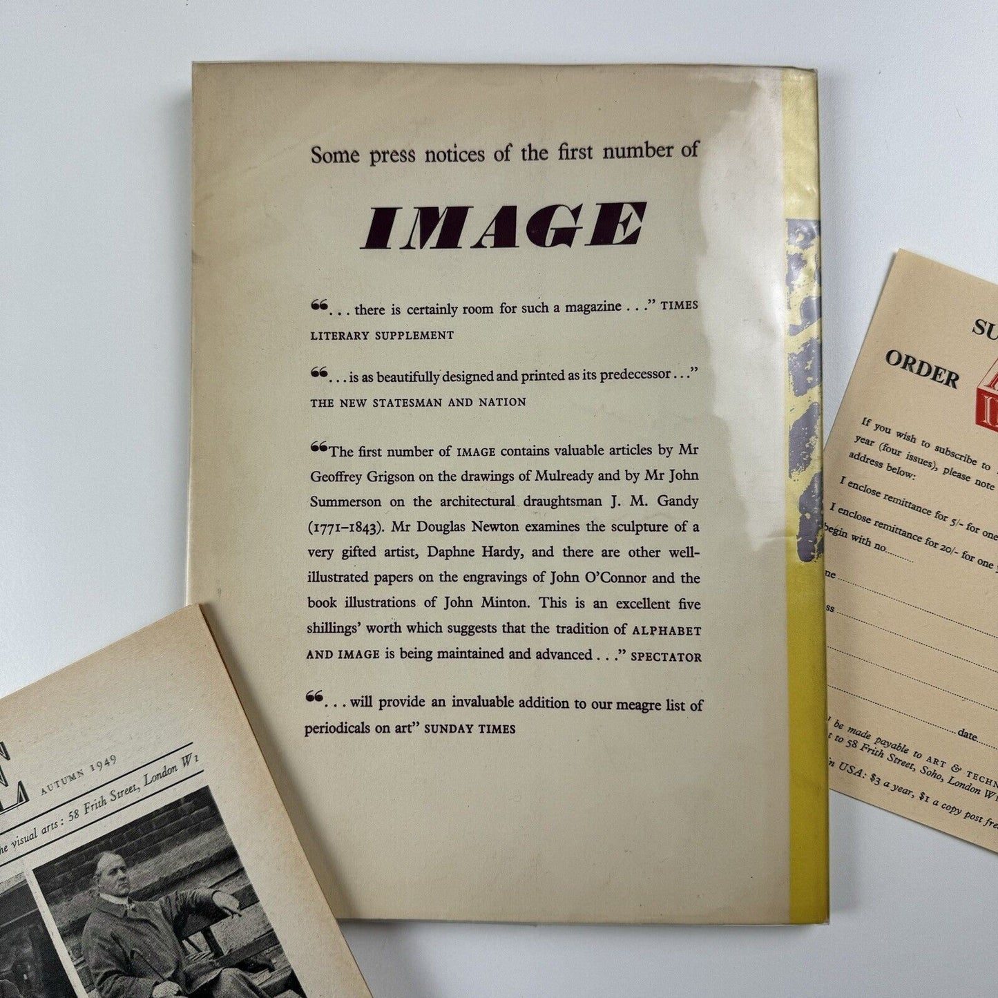 Image 2 Autumn 1949 | Edited by Robert Harling | Art and Technics Ltd | John Piper cover