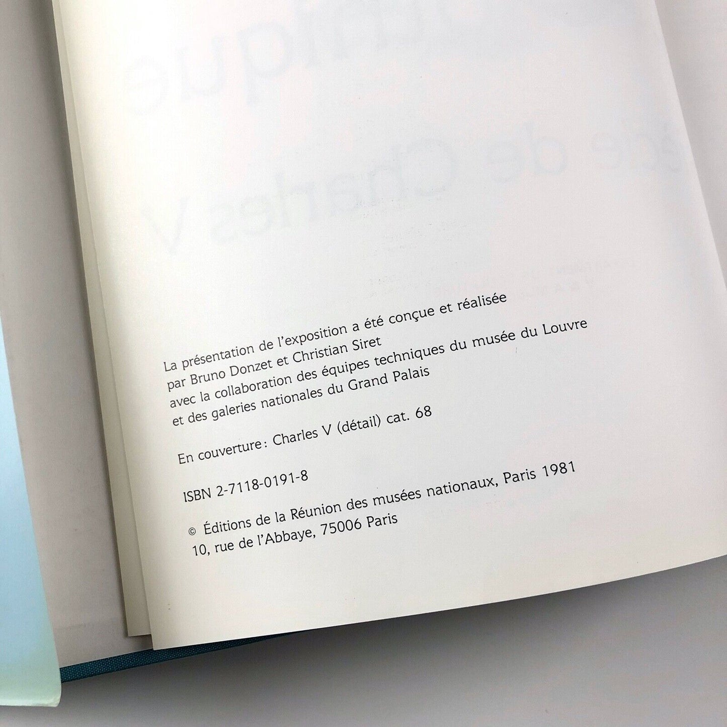 Les fastes du Gothique – Le siècle de Charles V | Hardback edition, 1981
