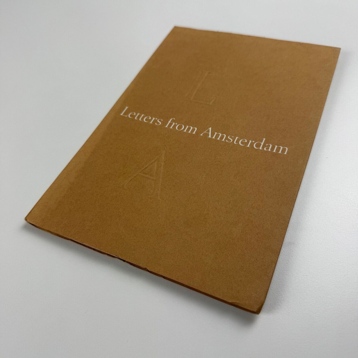 Letters from Amsterdam. Presented by Typefoundry Amsterdam to members of the tenth International Congress of Master Printers held in the Netherlands in June 1960