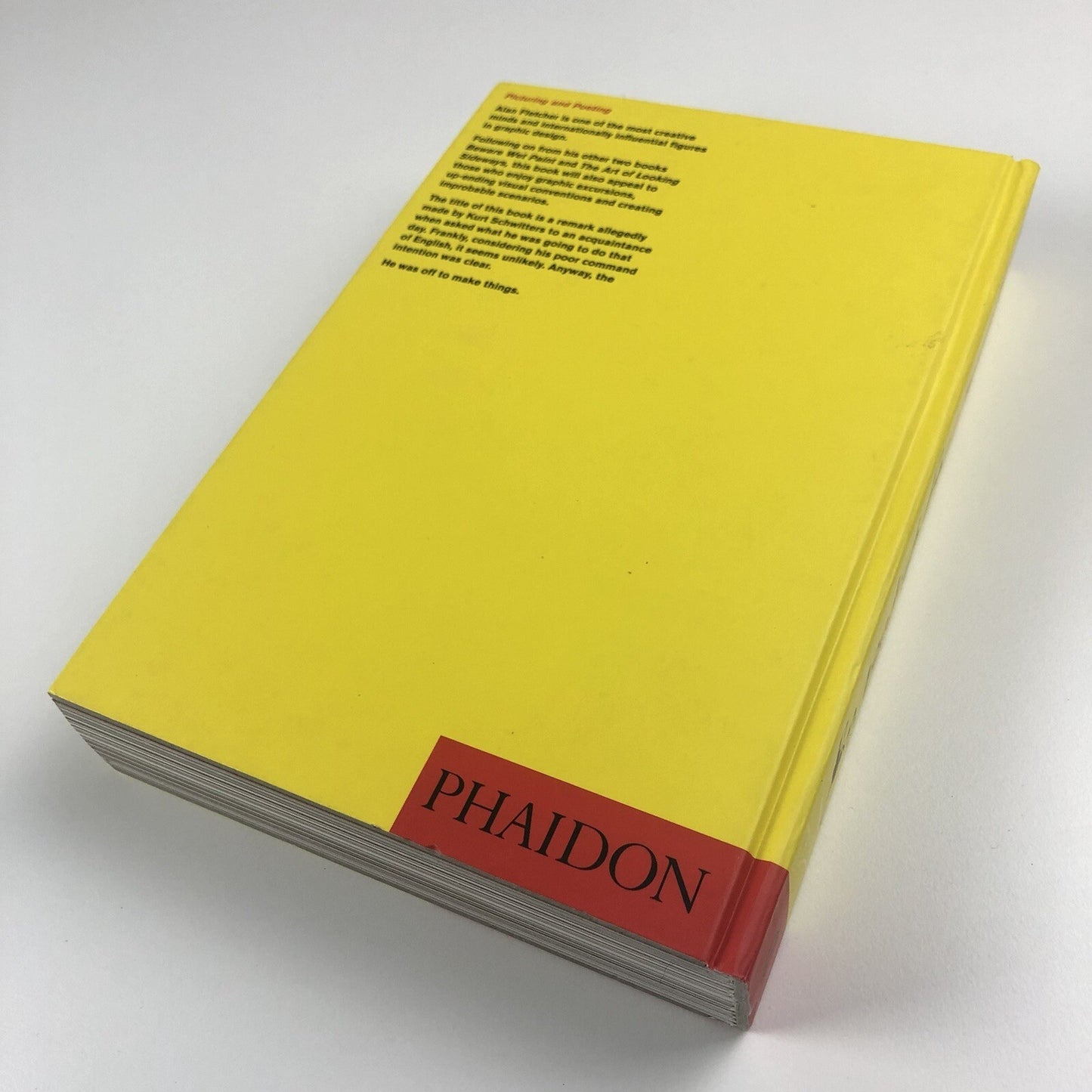 Picturing and Poeting by Alan Fletcher | Phaidon hardback, 2006