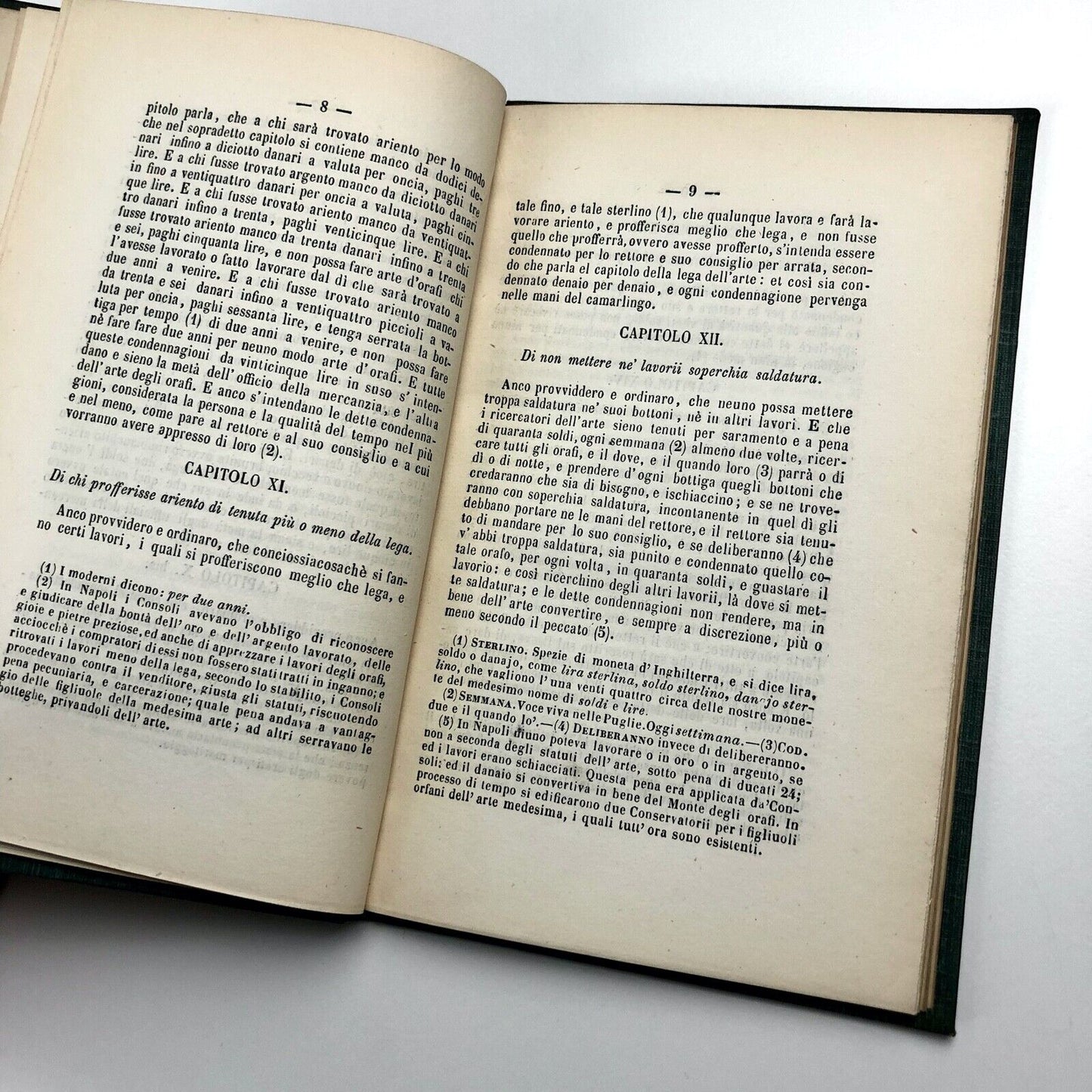 Breve Dell'Arte Degli Orafi by Michele dello Russo | Antonio Ferrante, Napoli 1870