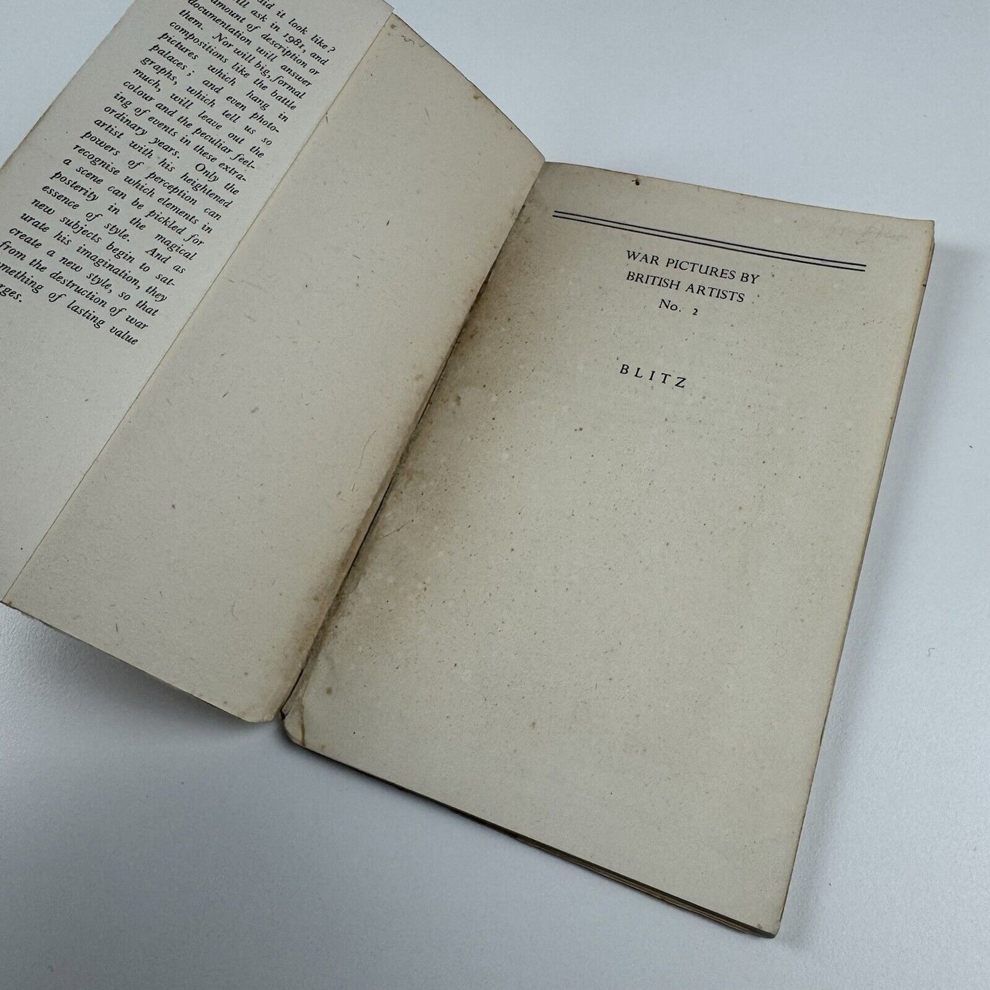 War Pictures by British Artists. No. 2. Blitz | Oxford University Press, 1942