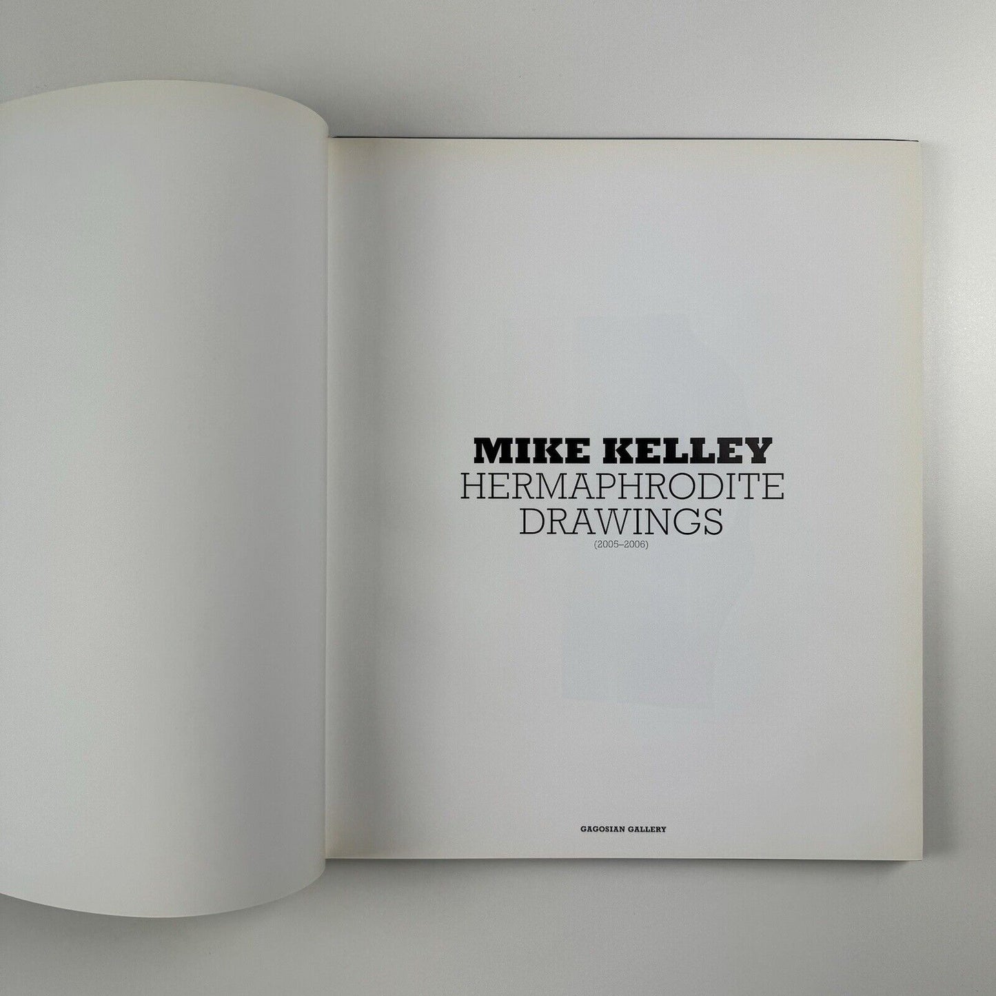 Mike Kelley – Hermaphrodite Drawings | Gagosian Gallery exhibition catalogue, 2004