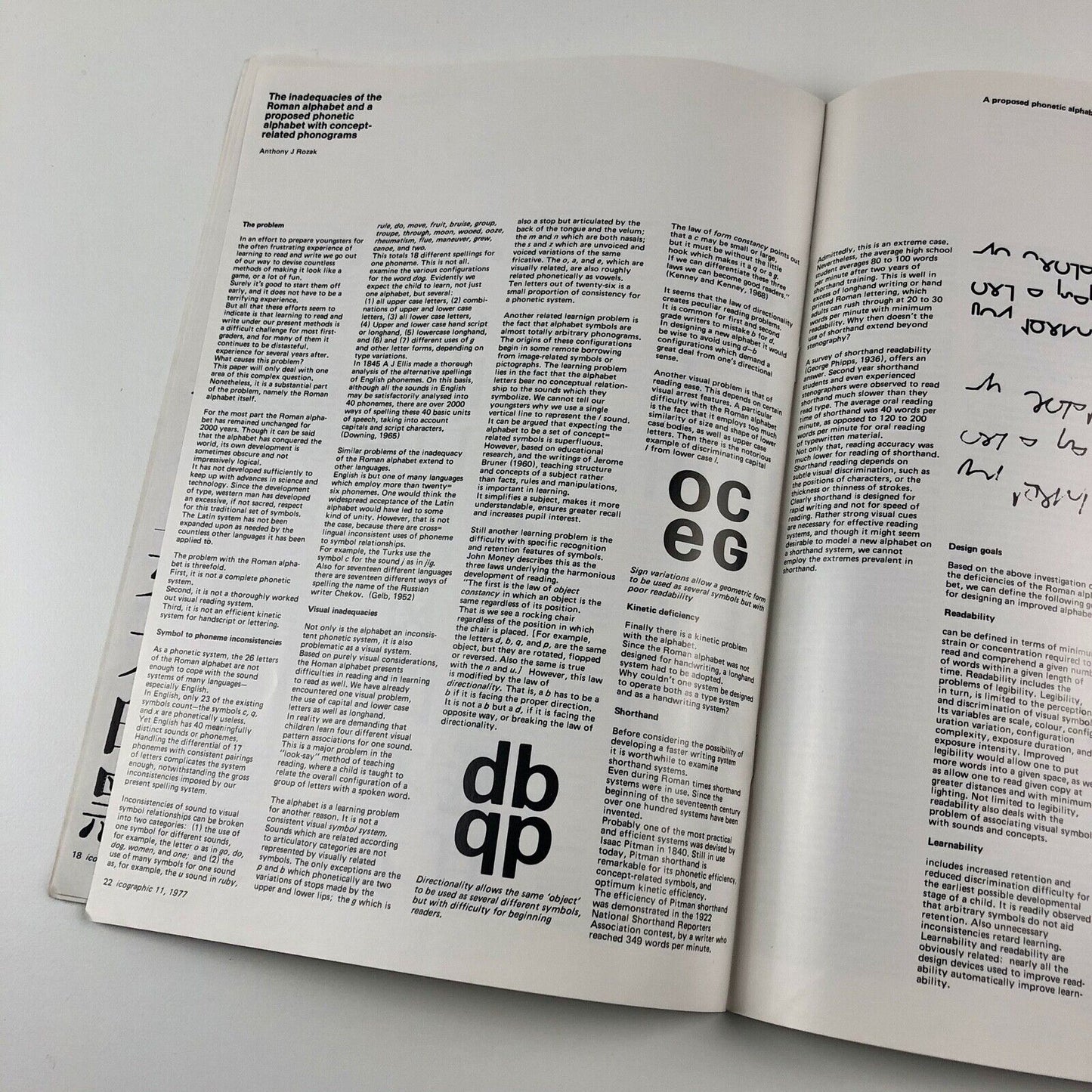 icographic number 11, 1977 | International Council of Graphic Design Associates