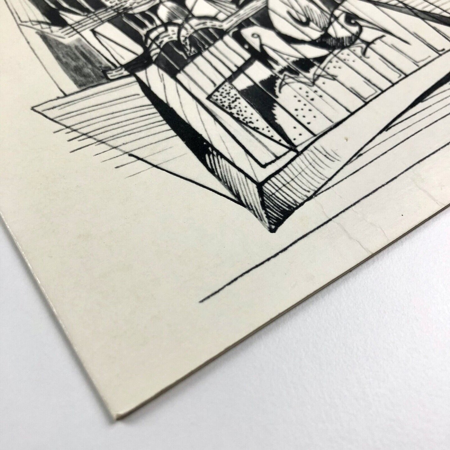 Folding card for Bryan Wynter. Drawings & Gouaches 1940-1950 | New Art Centre, 1983