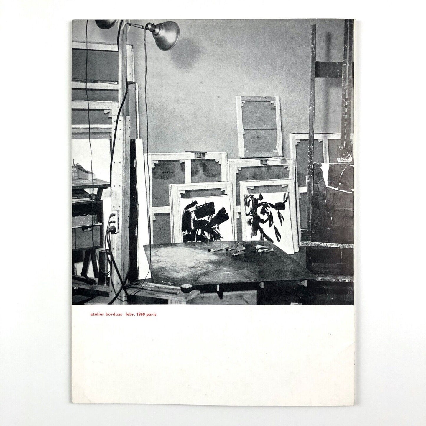 Paul-Émile Borduas | Stedelijk Museum exhibition catalogue | Cat. no. 255, 1961