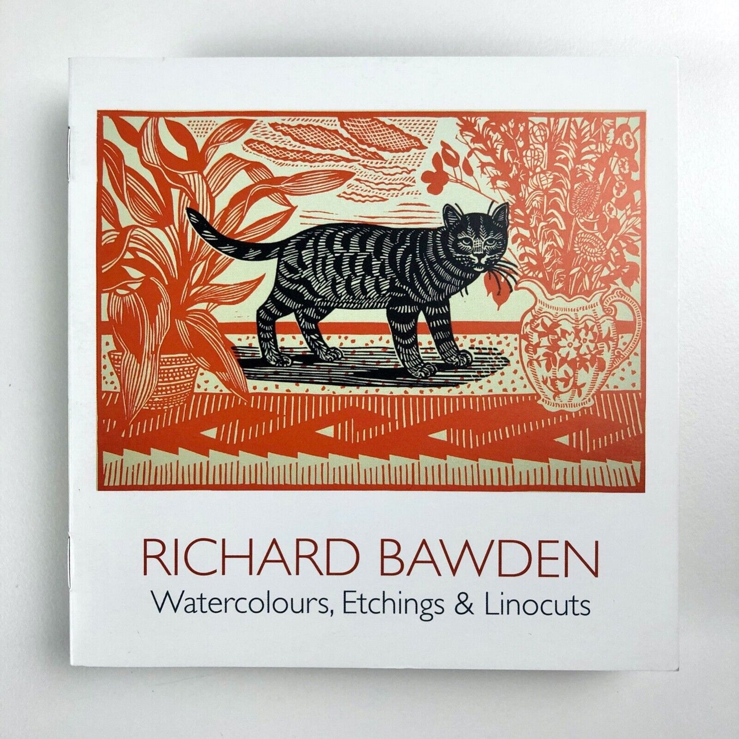 Richard Bawden. Watercolours, Etchings & Linocuts | Bircham Gallery, Holt leaflet