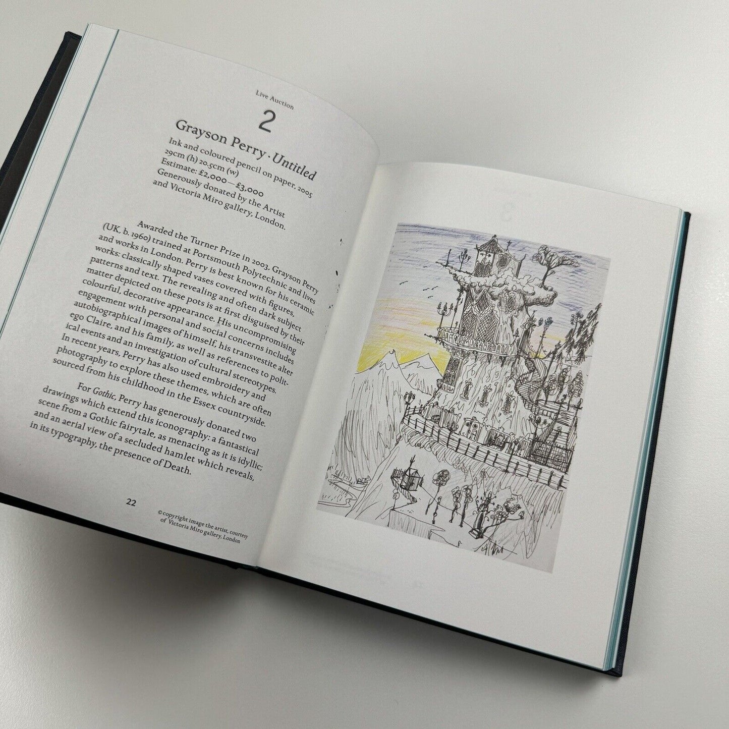 Gothic Auction Catalogue | Contemporary Art Society, London, 2009