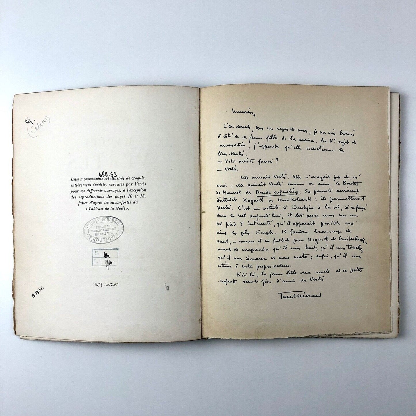 Les Artistes du Livre | Marcel Vèrtes Henry Babou, Paris, 1930