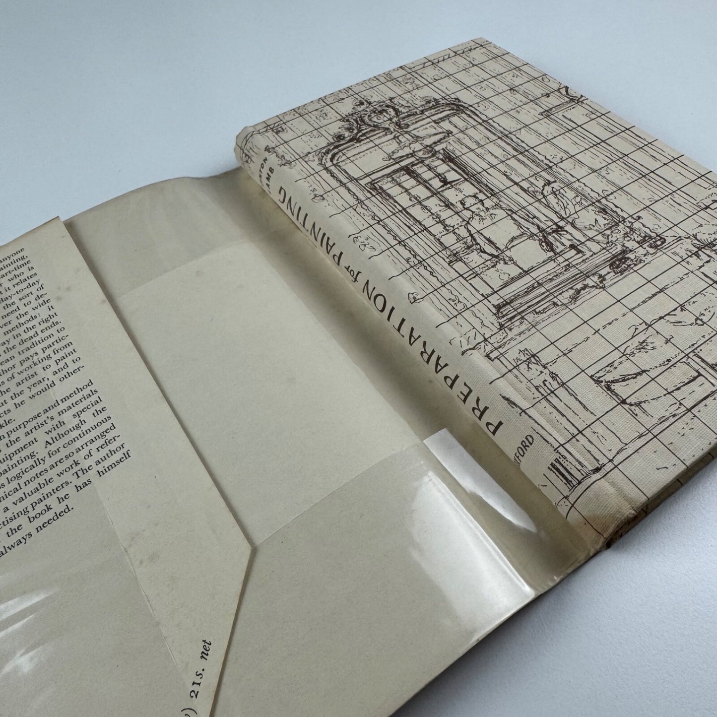 Preparation for Painting. The Purpose and Materials of the Artist by Lynton Lamb | Oxford University Press, 1955 second impression