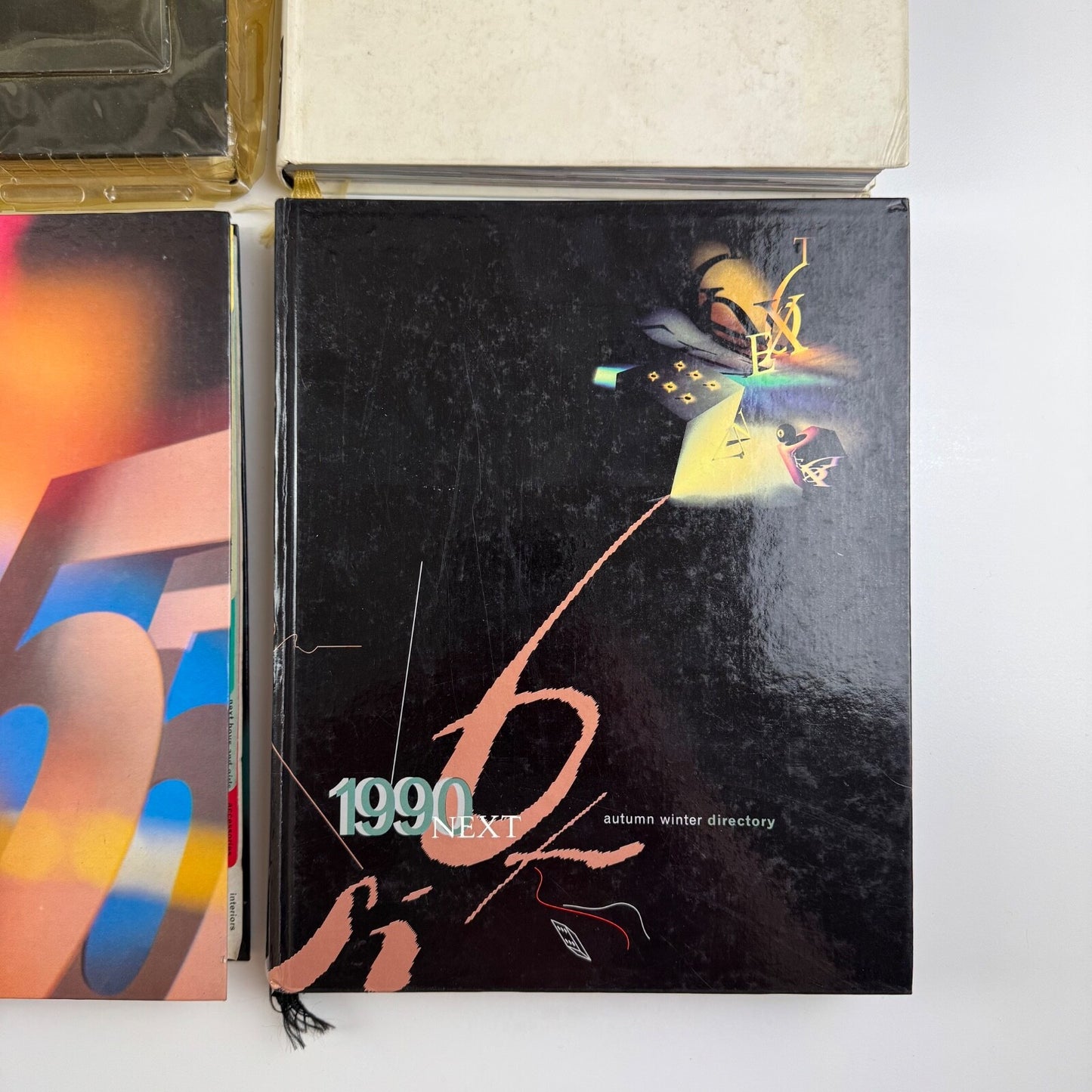 Next Directory catalogues numbers 1 to 6 1988 to 1990 one signed George Davies