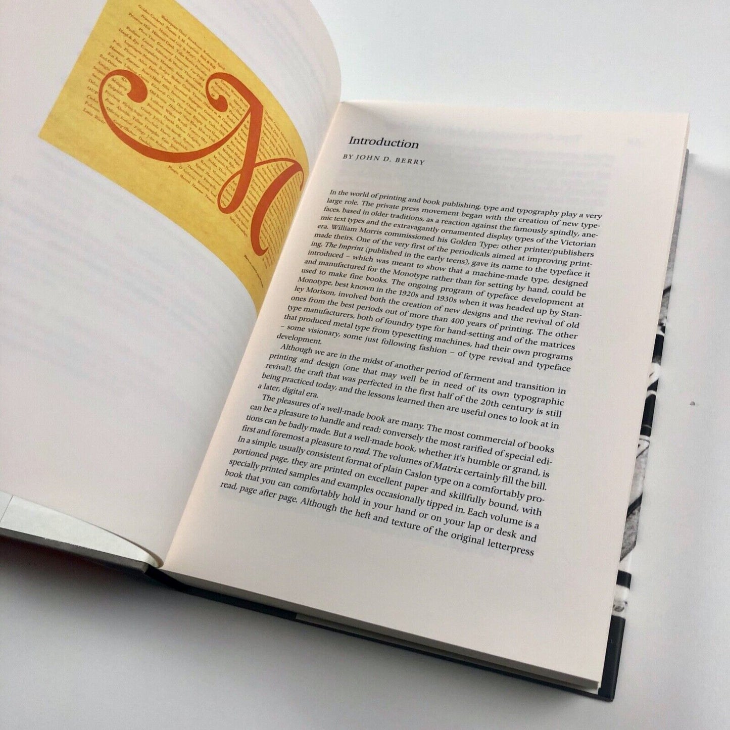 Type & Typography. Highlights from the Matrix, the review for printers & bibliophiles | Mark Batty, 2003