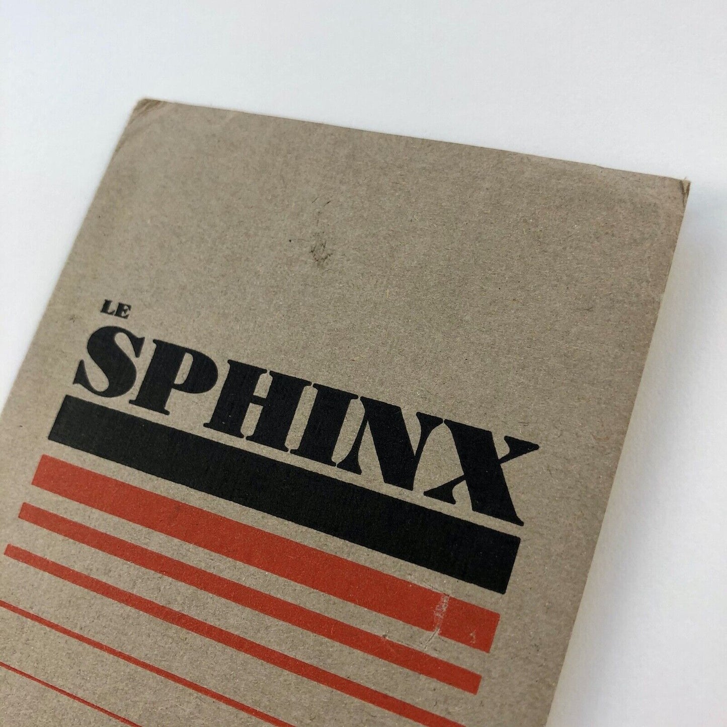 Sphinx | Type specimen fold-out poster | Deberny et Peignot c.1931 | Alfred Latour