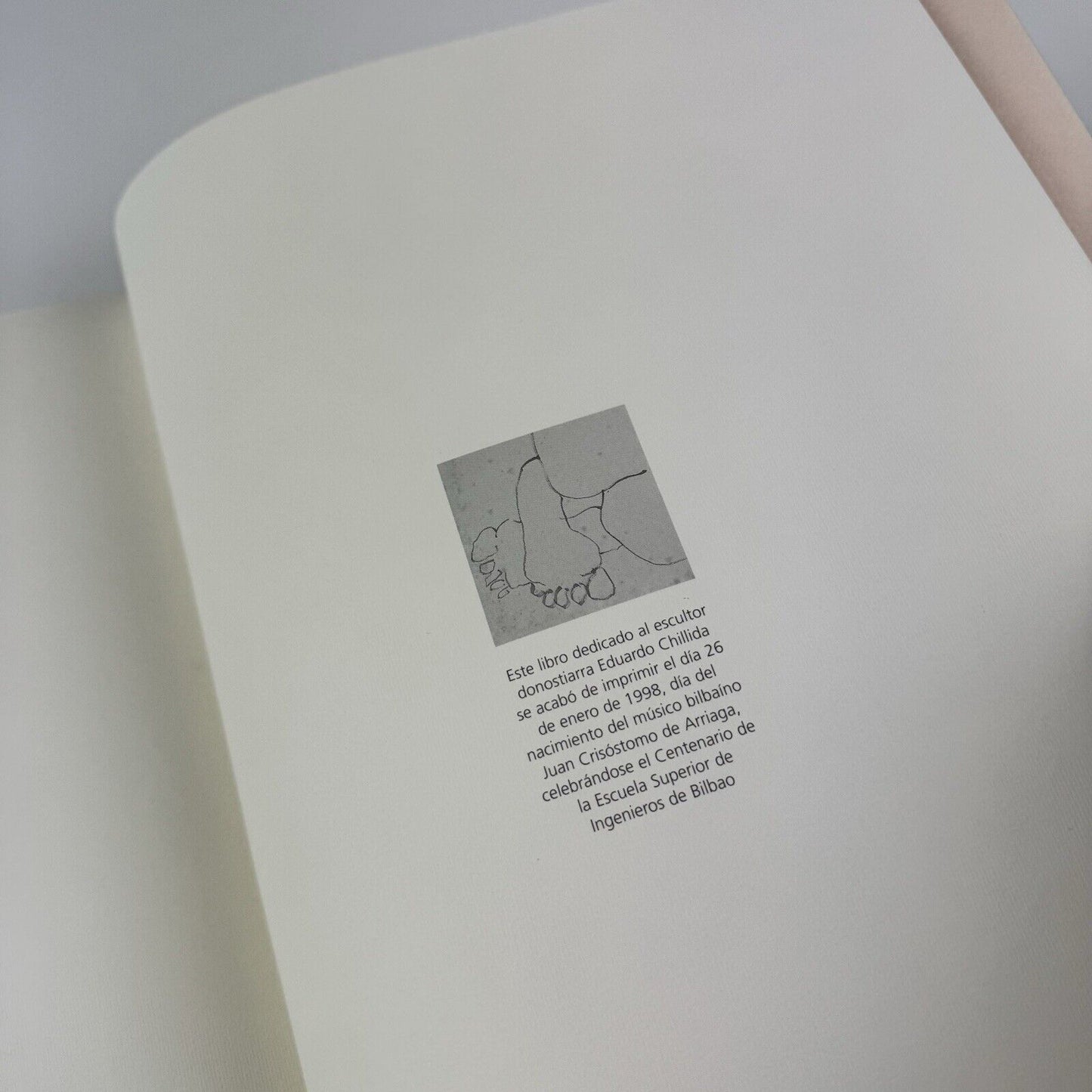Chillida Aromas - Pensamientos | Cosme de Baranano Letamendia, 1998