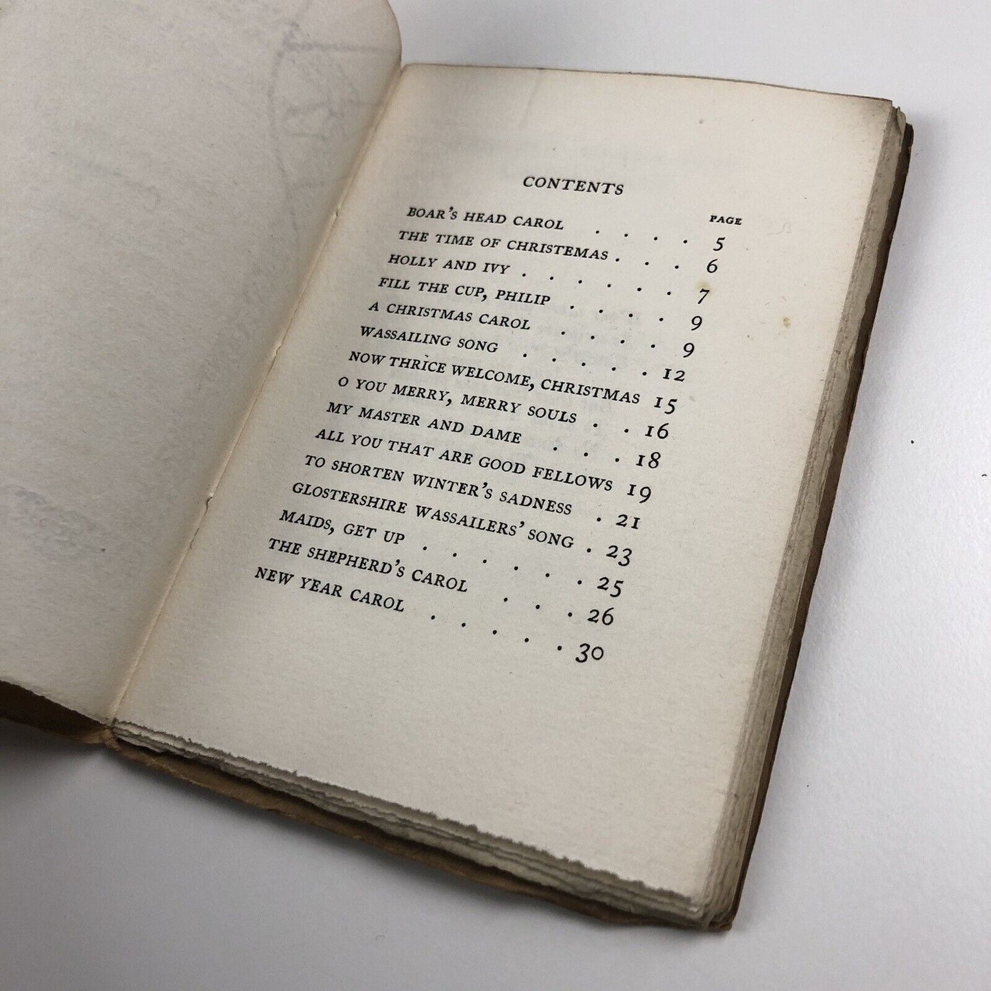 Festive Songs for Christmas | The Shakespeare Head Press Booklets No. II 1906
