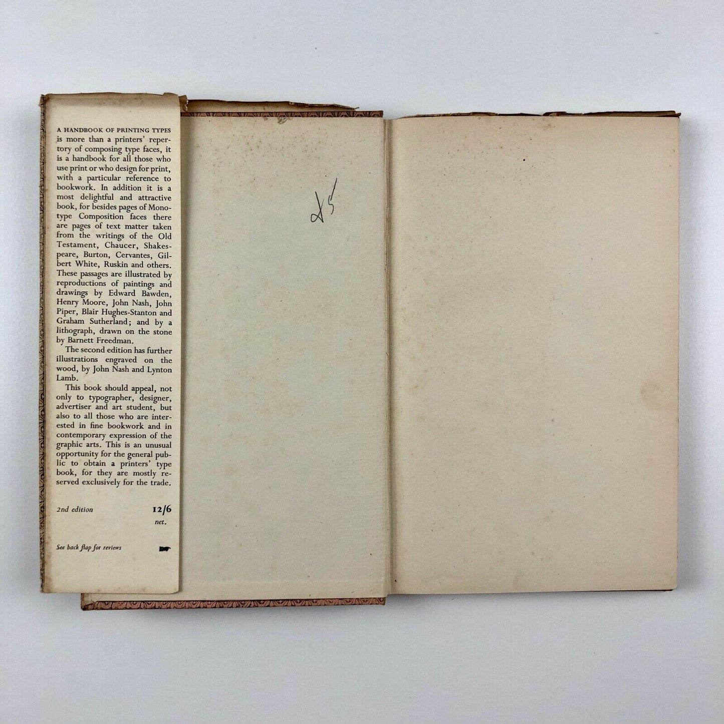 A Handbook of Printing Types... Used by Cowells | John N.C. Lewis, 1948 | Second edition