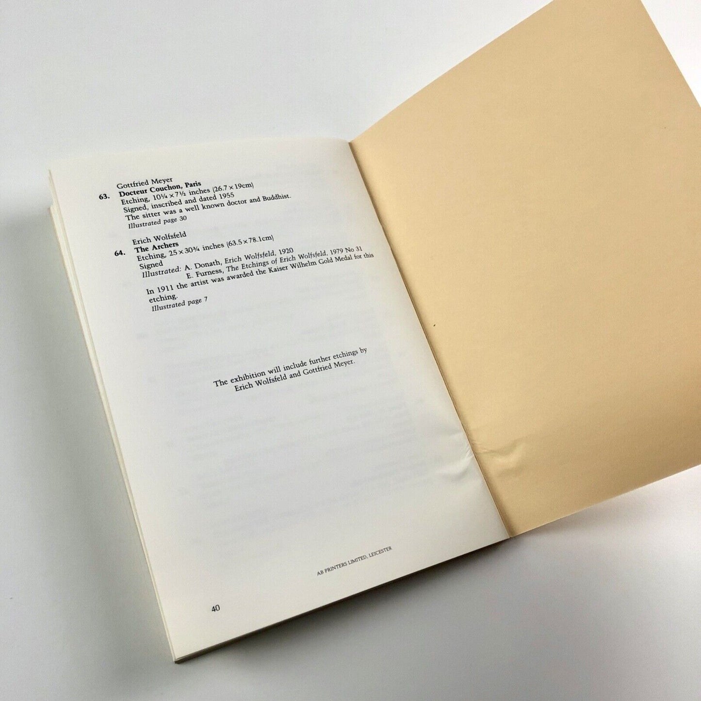 Erich Wolfsfeld, Lotte Laserstein, Gottfried Meyer | Agnew's 1990