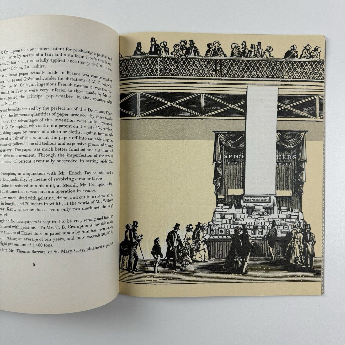 Report on Paper Great Exhibition 1851 | reproduced Spicer Brothers, 1952