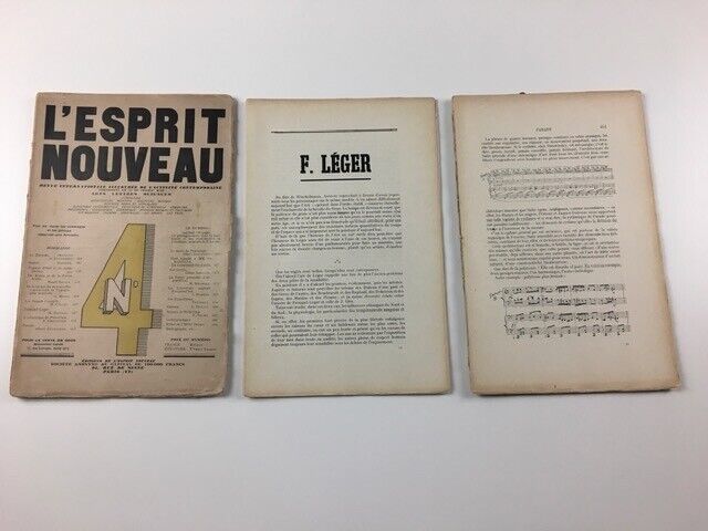 L'Esprit Nouveau journal | Issue No. 4 1924 | Amédée Ozenfant and Le Corbusier
