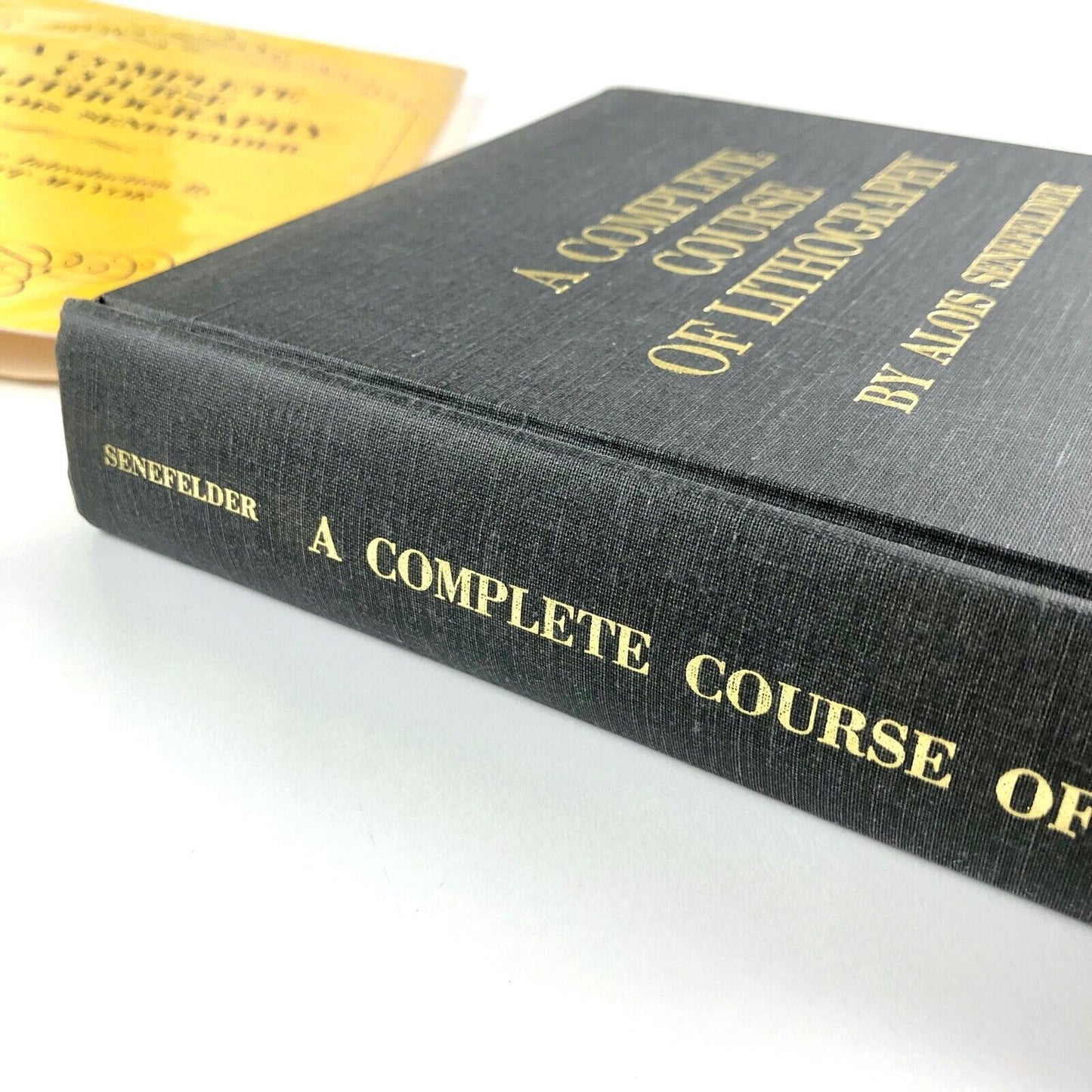 A Complete Course of Lithography by Alois Senefelder | De Capo Press, 1968