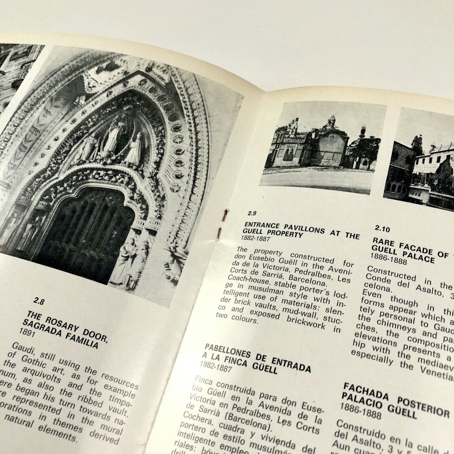 50 Years of Gaudi 1926-1977 | Ministerio de Asuntos Exteriores | Exhibition catalogue, 1977