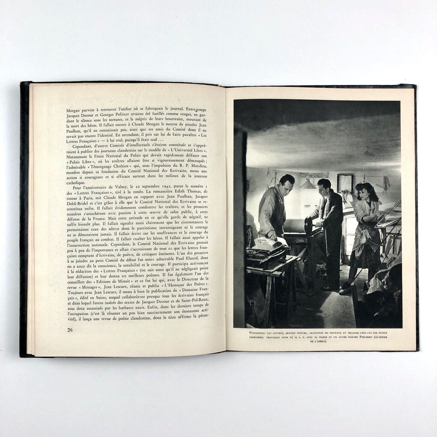 Imprimeries Clandestines | XXXI Le Point | March 1945 | Introduction by Jean Cassou