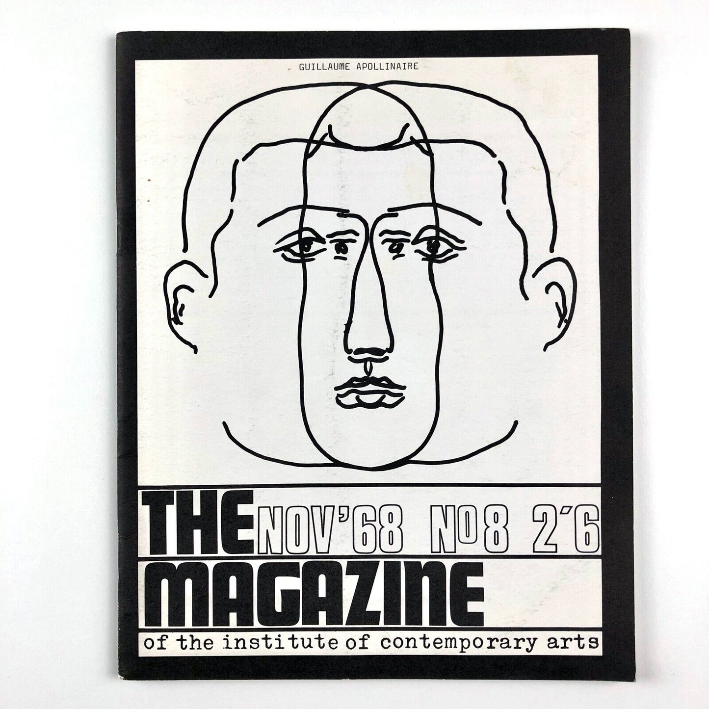 The Magazine of the Institute of Contemporary Arts, November 1968, no. 8. Guillaume Apollinaire