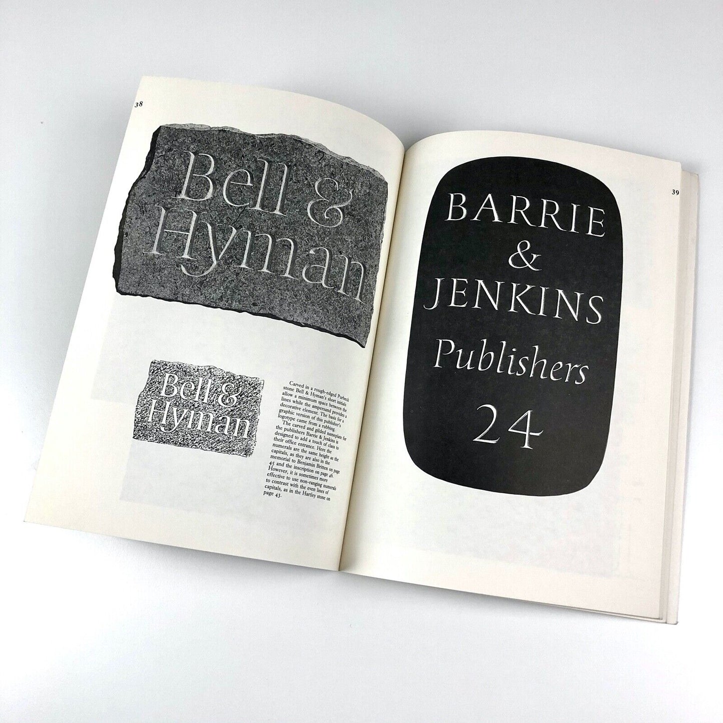 Carving Letters in Stone & Wood by Michael Harvey introduction by Hugh Casson | The Bodley Head, 1987