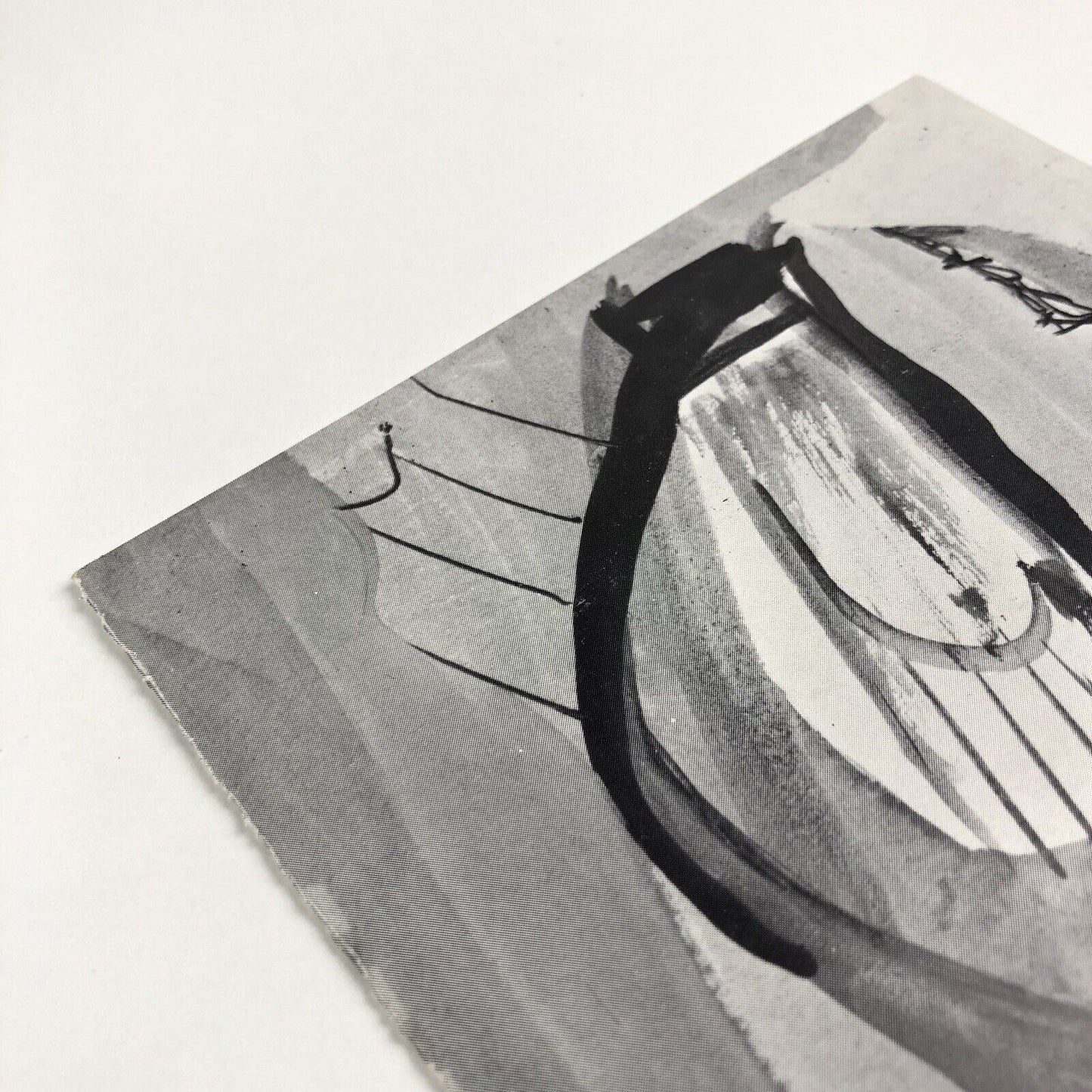 Folding card for Peter Lanyon Gouaches and Drawings 1939-1964 | Bear Lane Gallery, 1969 | introduction by Peter Bowness