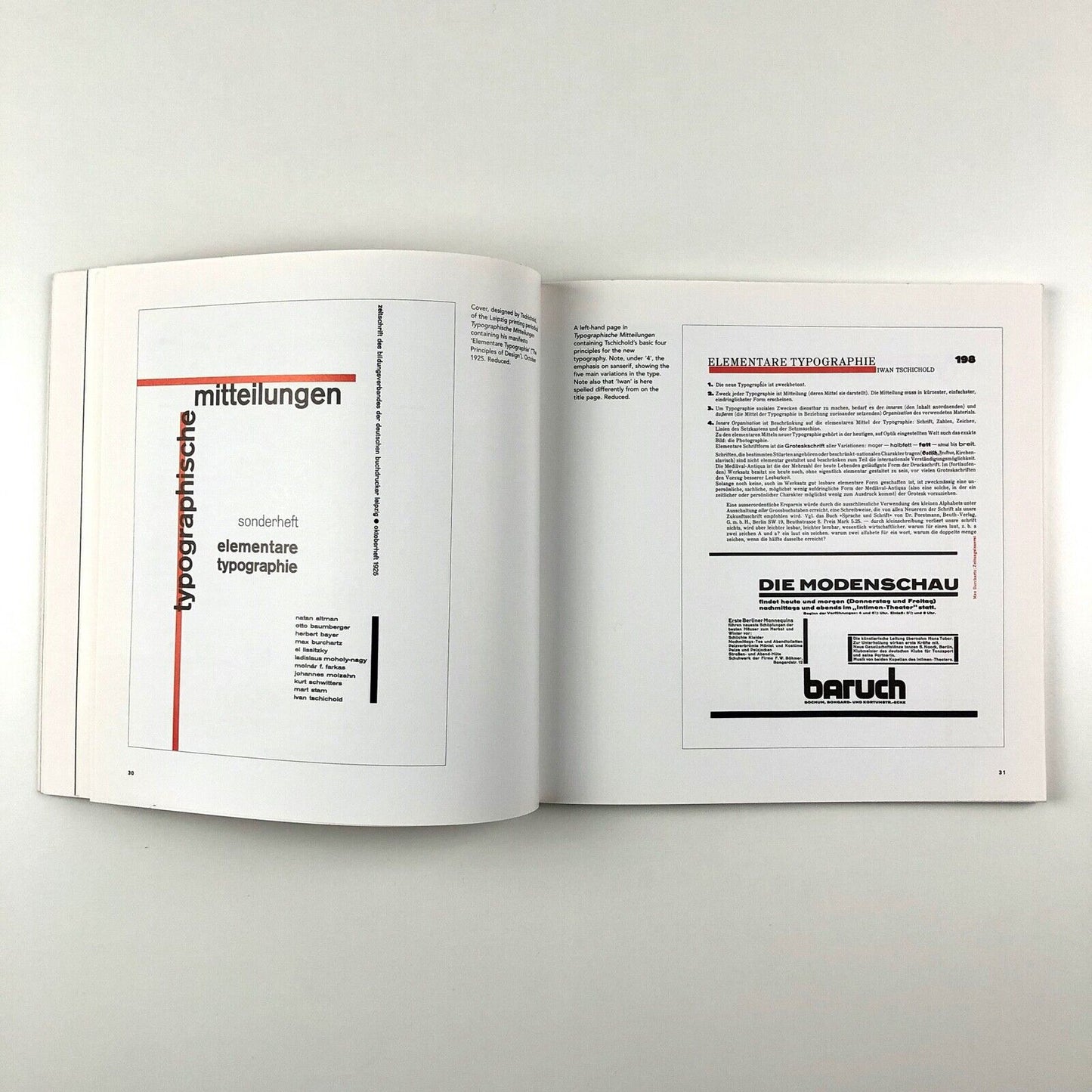 Jan Tschichold – a Life in Typography by Ruari McLean | Lund Humphries, 1997