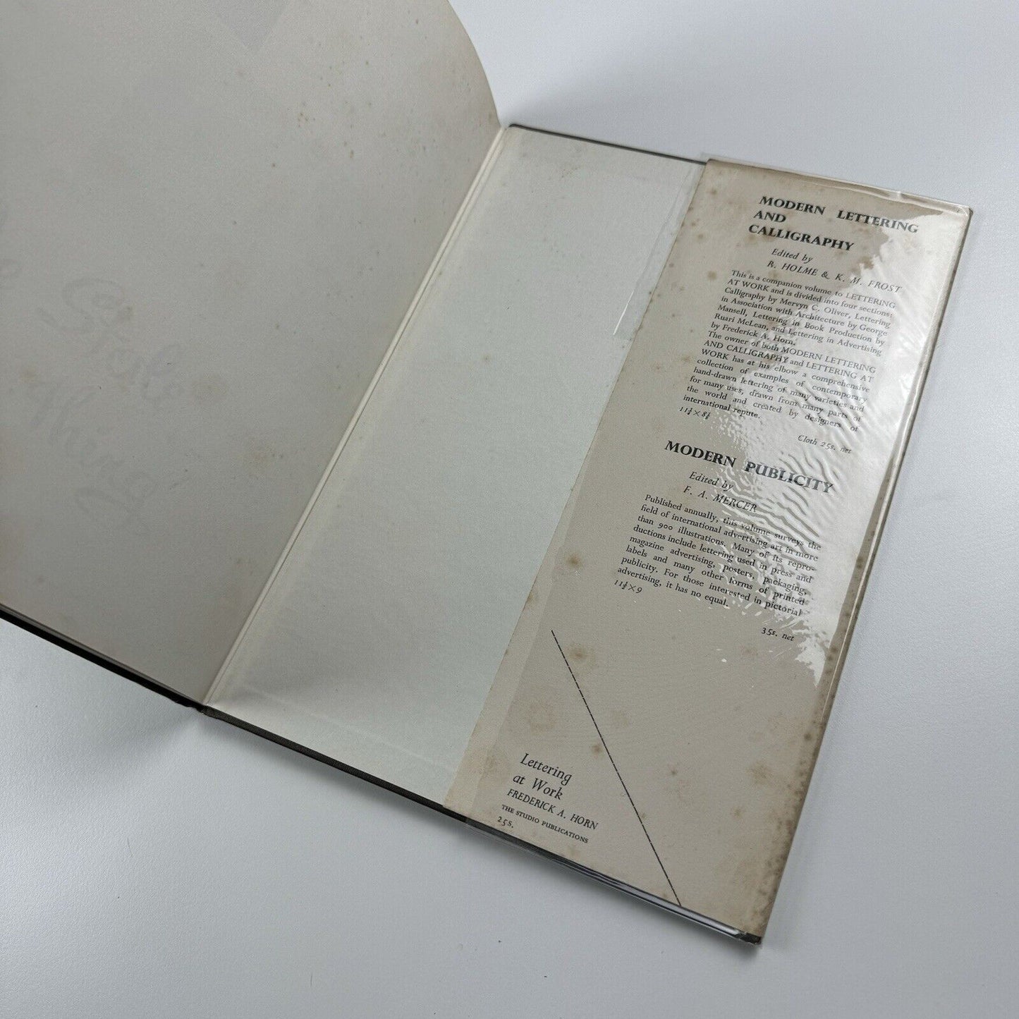 Lettering at Work by Frederick A. Horn | Studio Publication, 1955