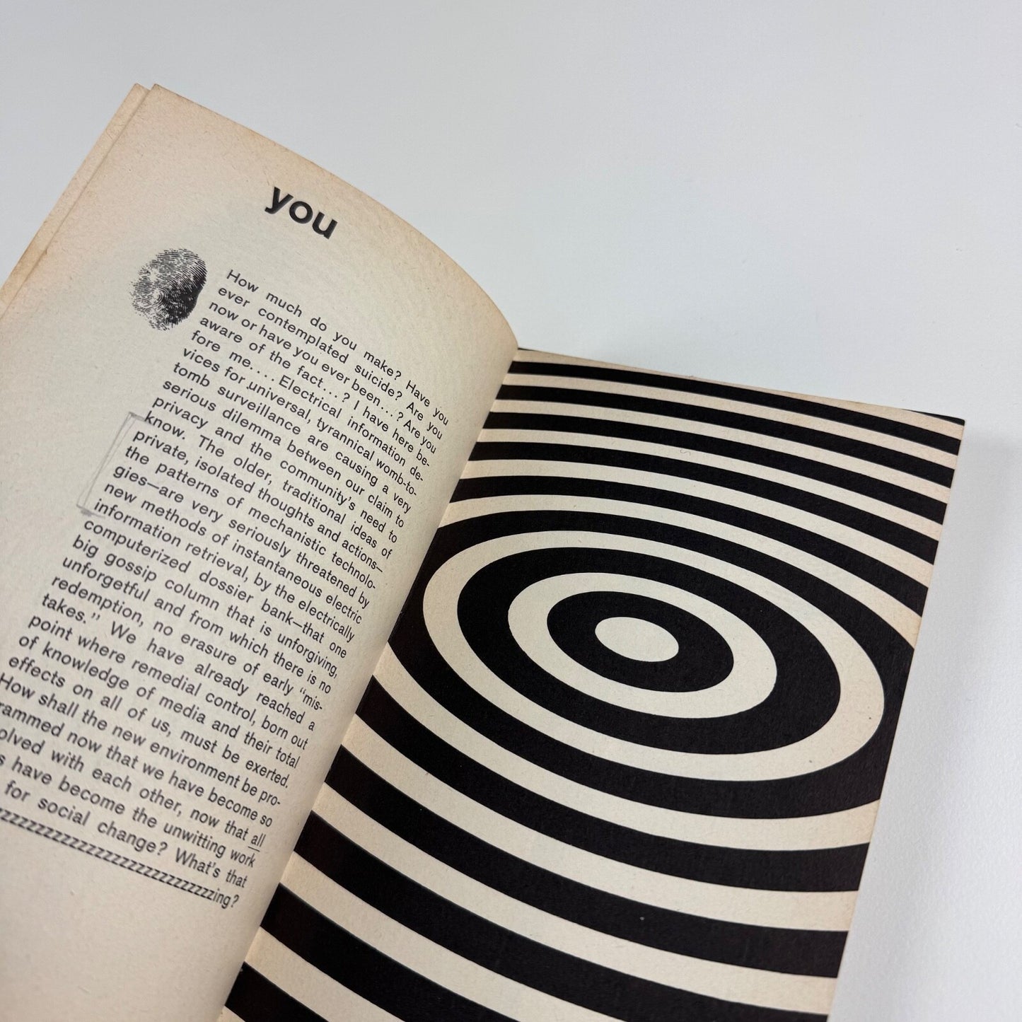 The Medium is the Massage by Marshall McLuhan and Quentin Fiore | Penguin, 1967