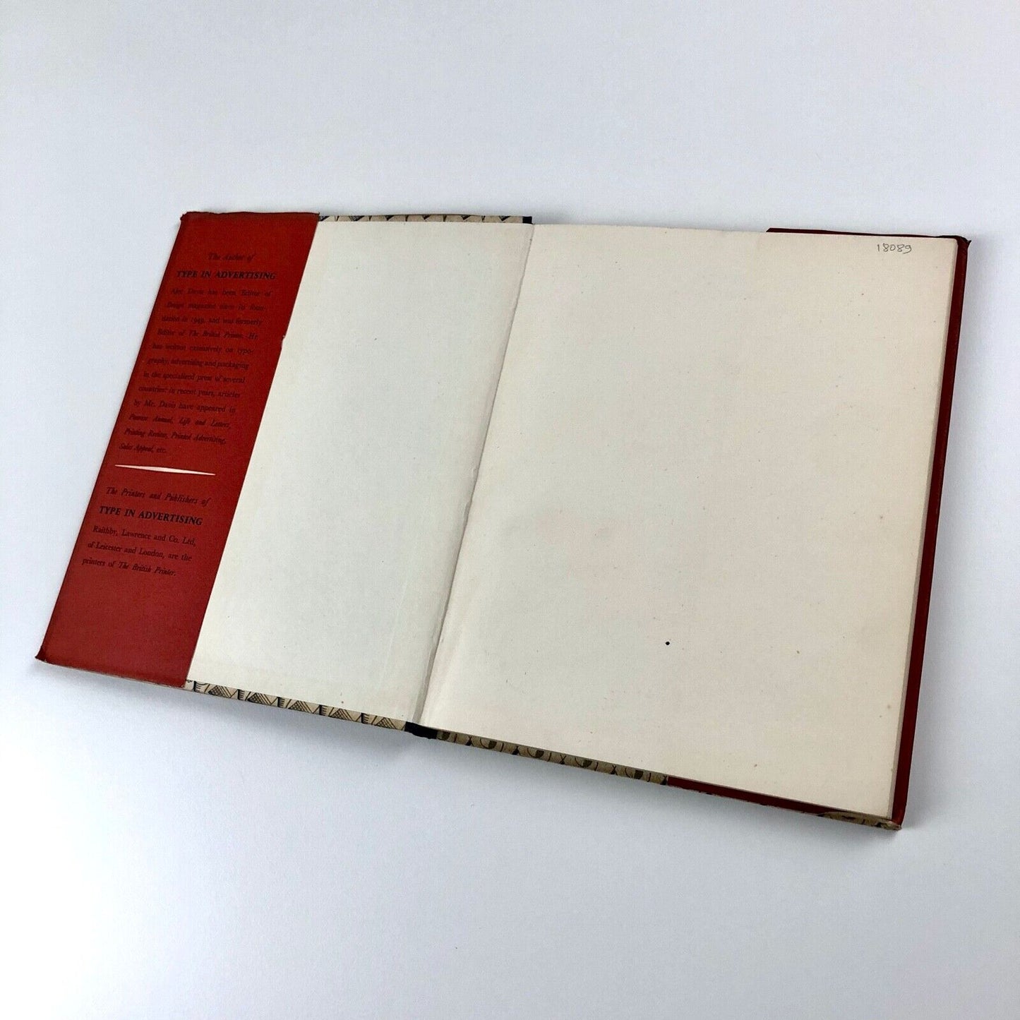 Alec Davis – Type in Advertising | Published by Raithby, Lawrence & Company, c.1950