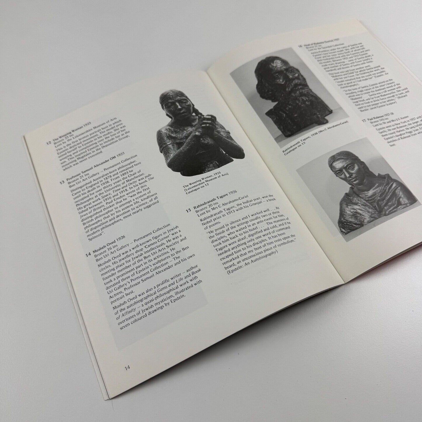 Epstein Centenary 1980. Bronzes, drawings and watercolours | Ben Uri Gallery, 1980