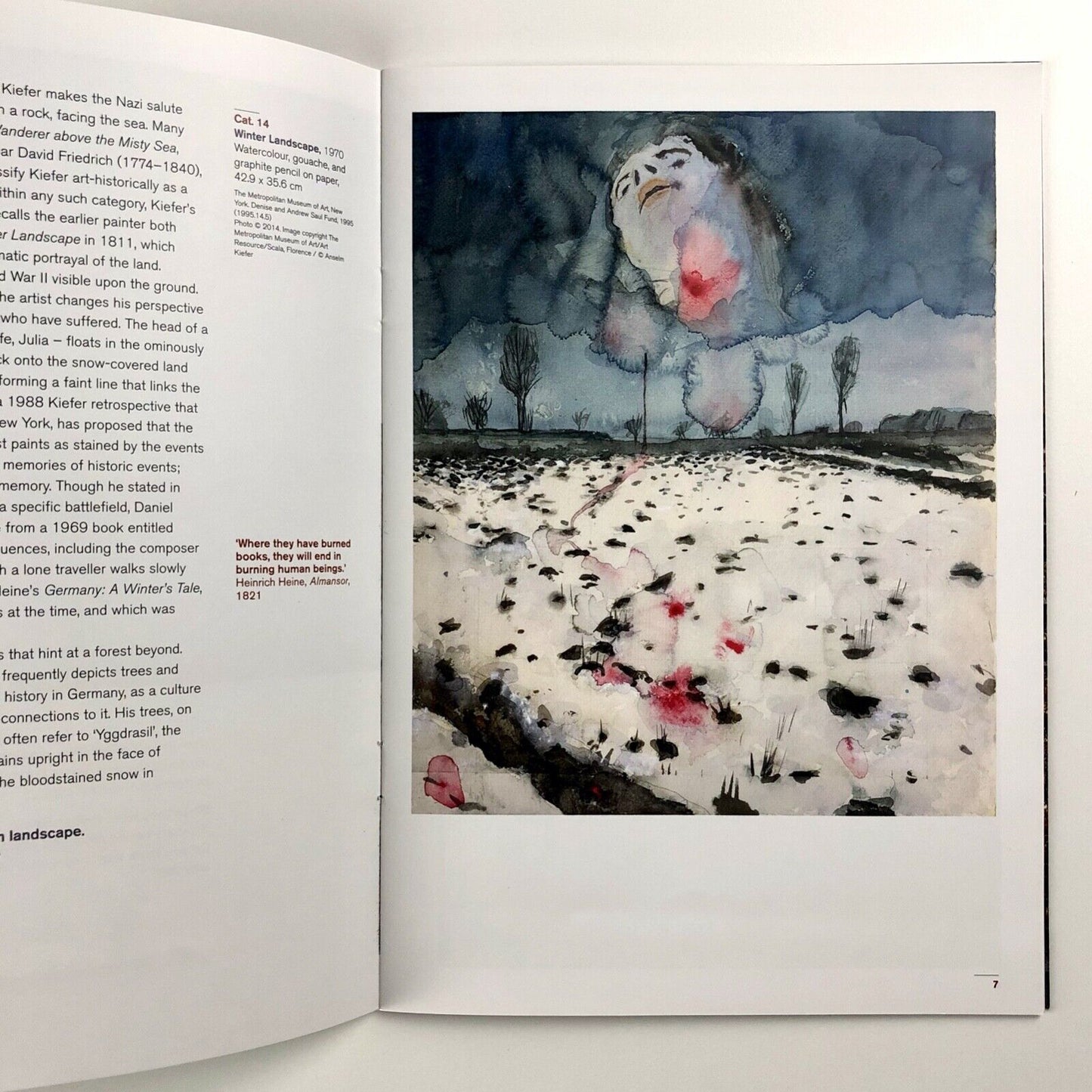 Anselm Kiefer | Royal Academy of Arts 'Exhibition in Focus' booklet, 2014