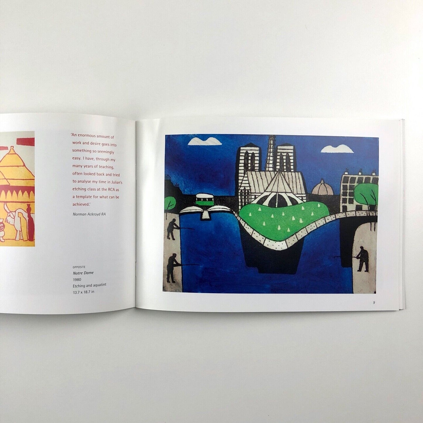 Small catalogue and private view invitation for Julian Trevelyan. Etchings | Bohun Gallery 2014