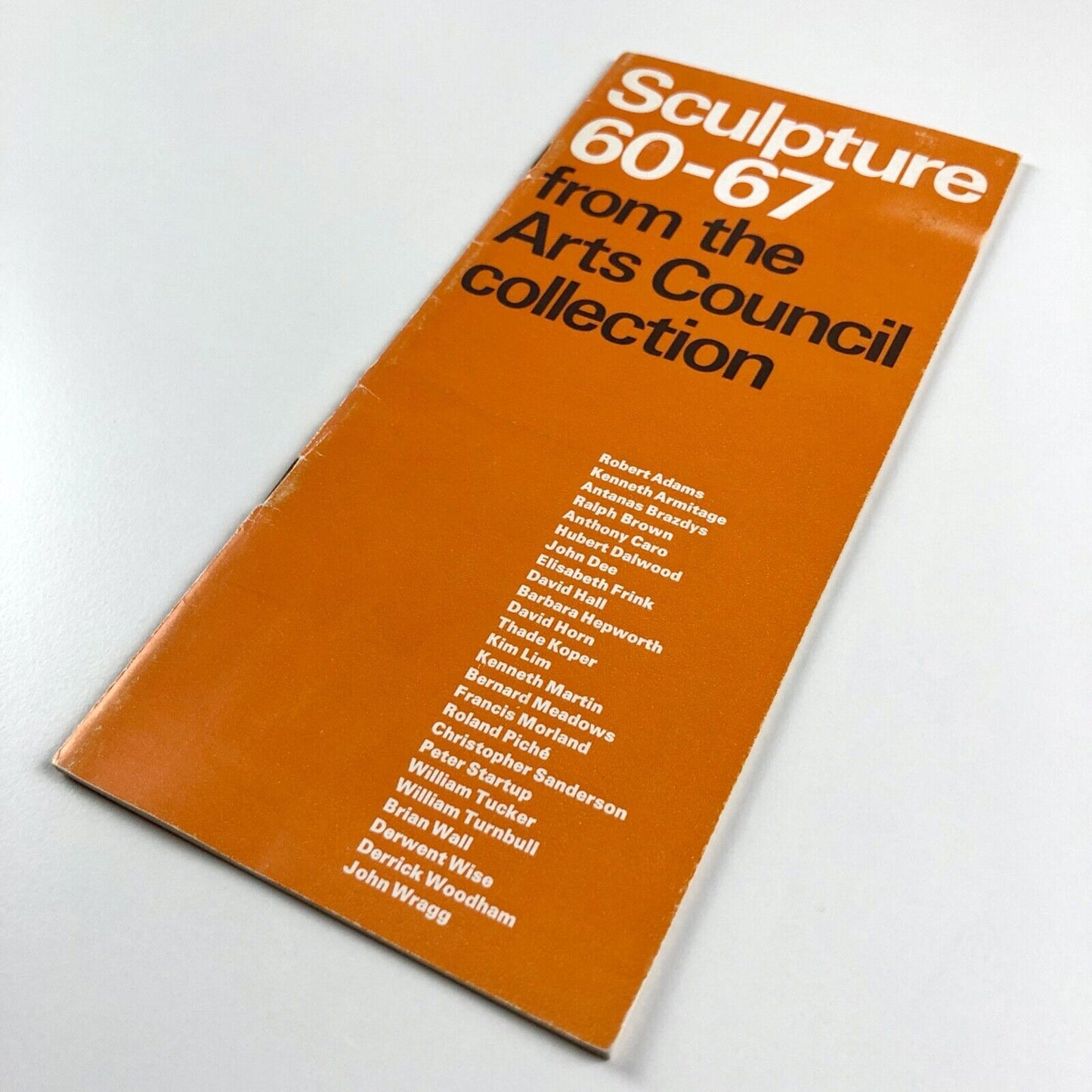 Sculpture 60-67 from the Arts Council collection 1968 | Booklet, designed by Gordon House