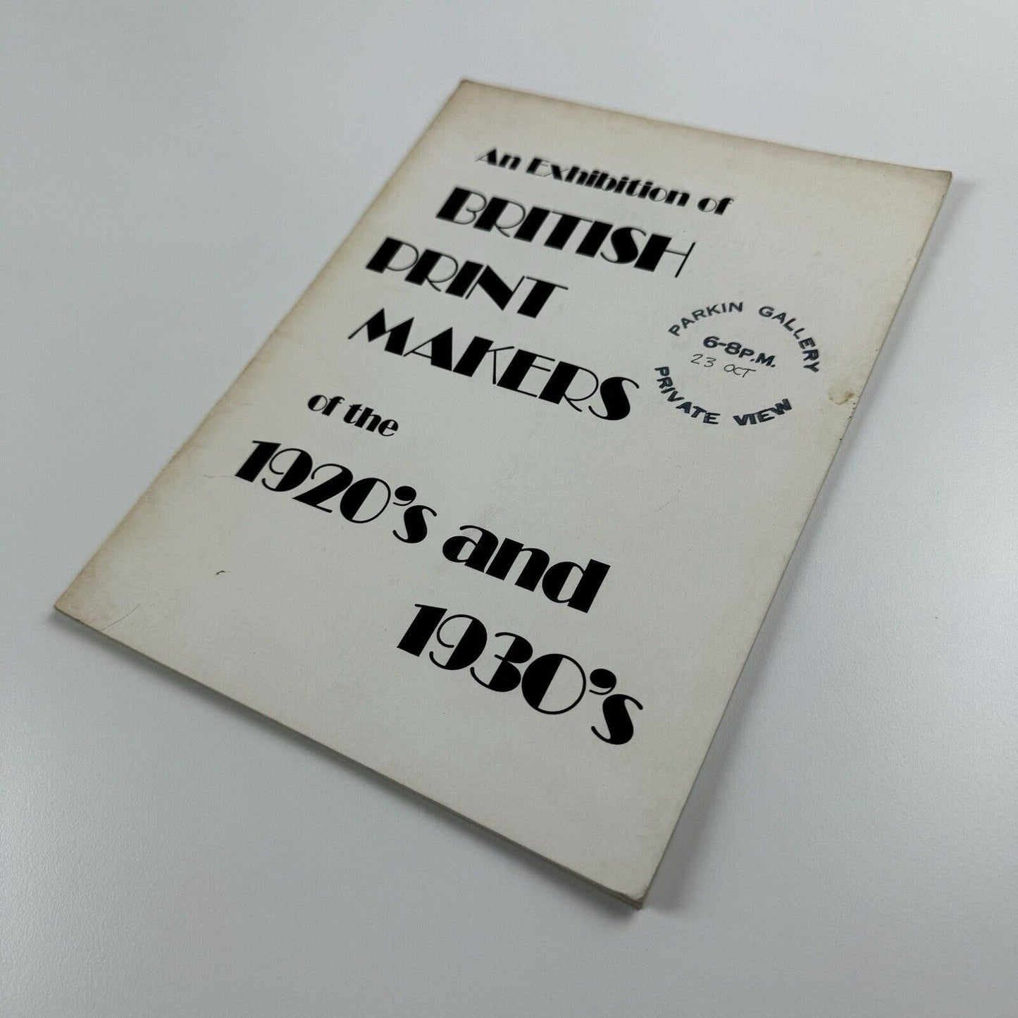 British Print Makers of the 1920’s and 1930’s | Michael Parkin Fine Art 1974