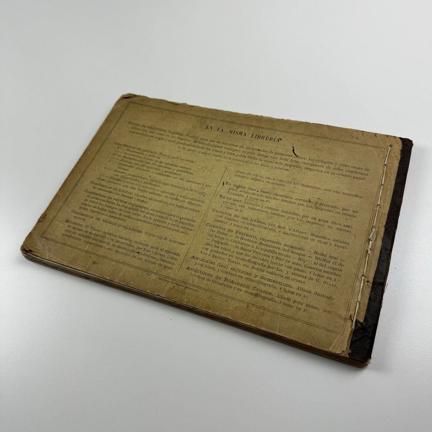El Caligrafo Moderno | Garnier Hermanos Editores, Paris, 1896