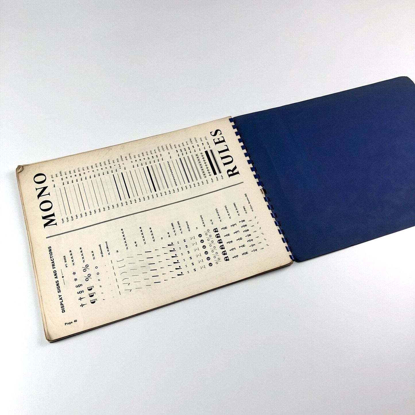 'Monotype’ Faces by Monotyping Service Limited | Type face brochure, undated
