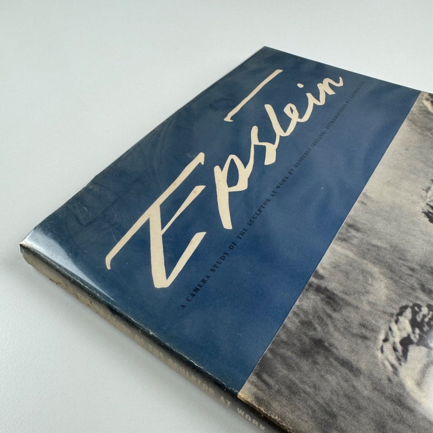 Epstein. A camera study of the sculptor at work by Geoffrey Ireland. Introduction Laurie Lee | Andre Deutsch in association with the Royal College of Art, undated presumed to be 1957