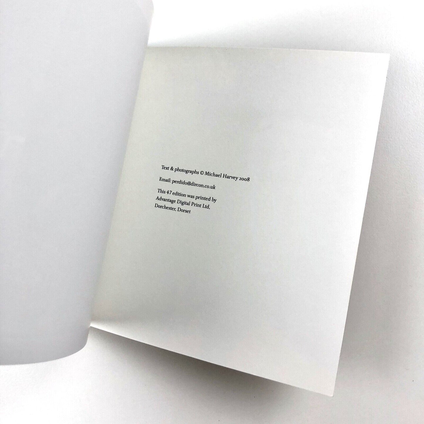 Hydrants: Signs Seen & Unseen | Michael Harvey | 47 Editions 2008