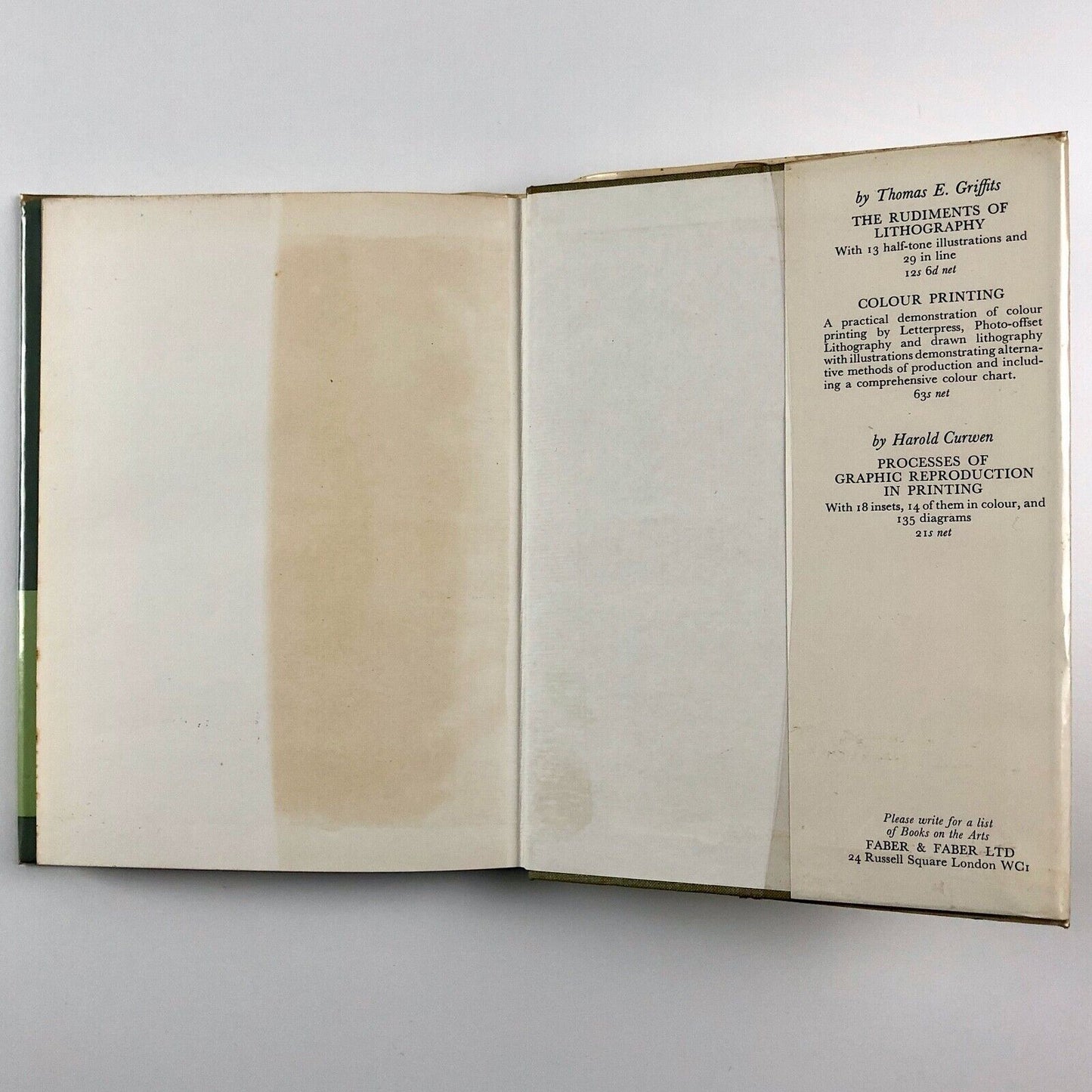 Auto-lithography: The Technique by Henry Trivick | Faber and Faber, 1960