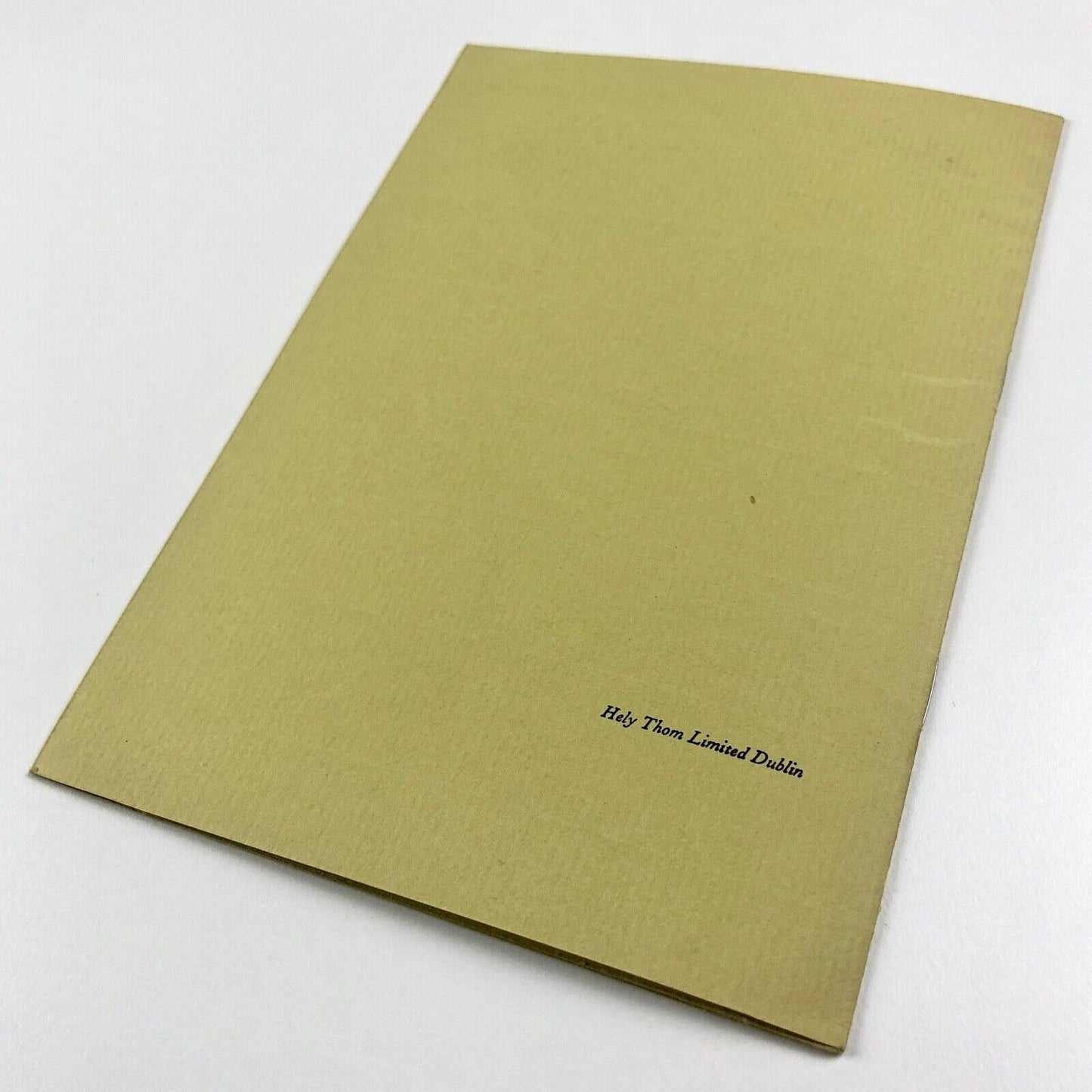 Influences on Design paper by Lynton Lamb | Hely Thom Ltd, Dublin, 1966